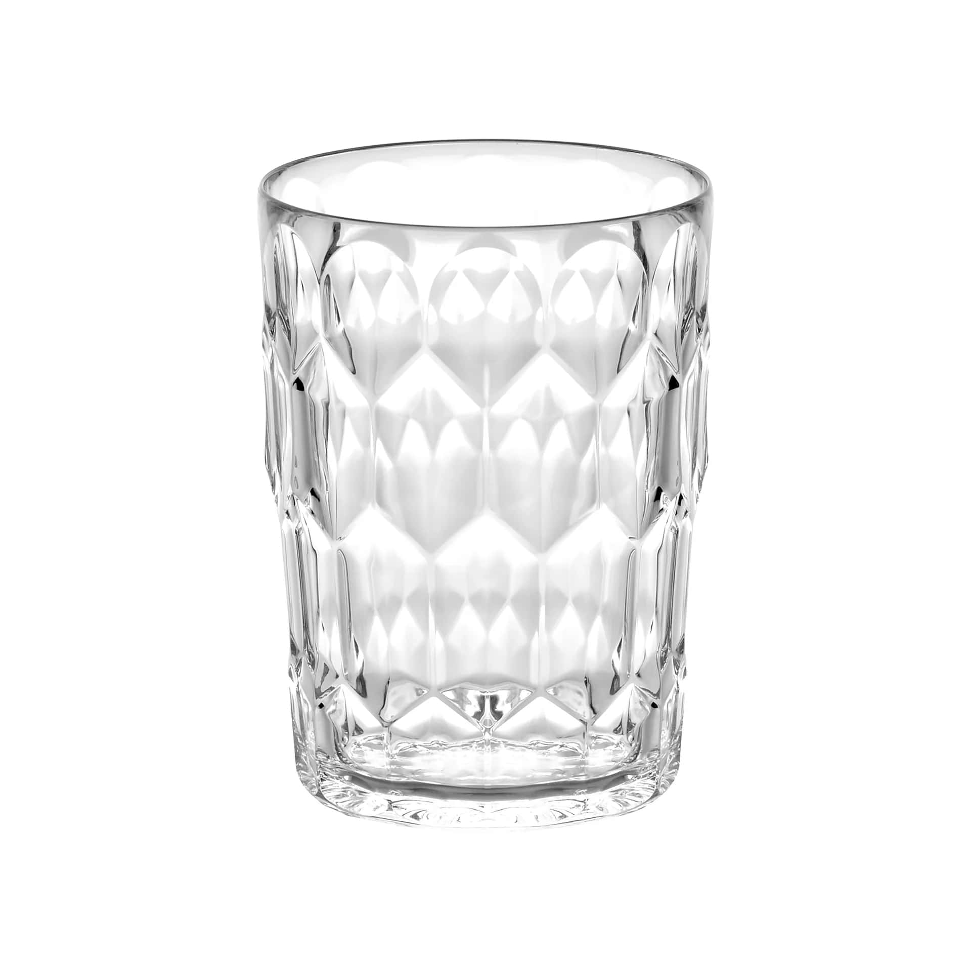 Guzzini Waterglas Vanity Aria 8.6x11.8 cm - Bio-based SAN - Tumbler - Transparant