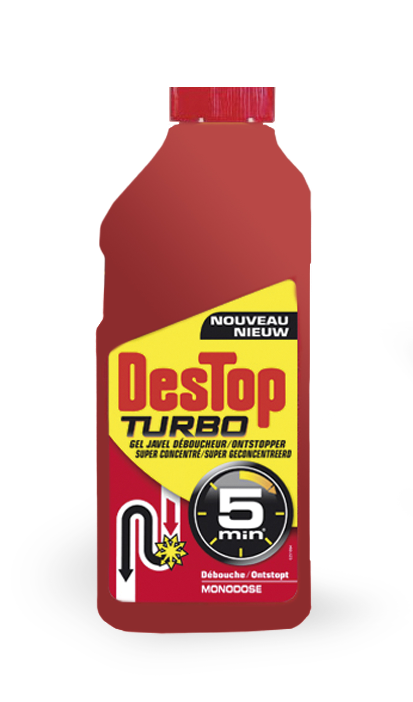 Destop Ontstopper Turbo Soda-Bleek 500 ml