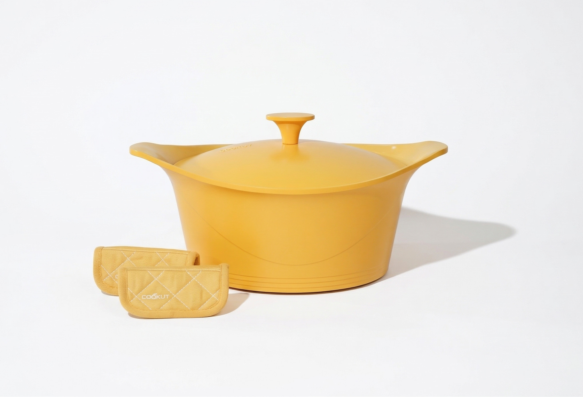 Cookut The Incredible Cocotte Set 28cm Mango - Cocotte/Dekselknop & Beschermgrepen
