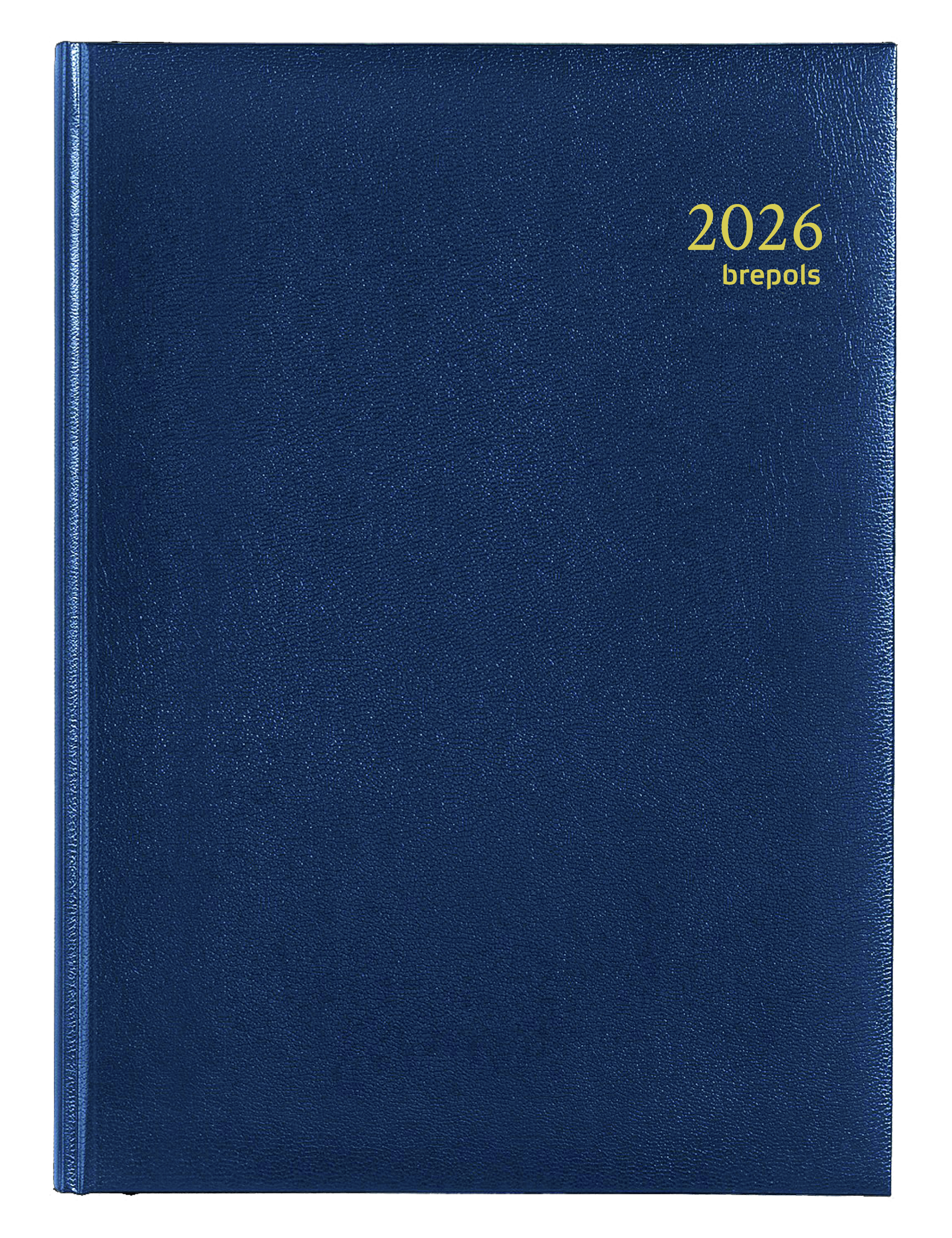 Brepols Agenda 2026 Euro Lima 1dag/pag Blauw 14.8x21 cm