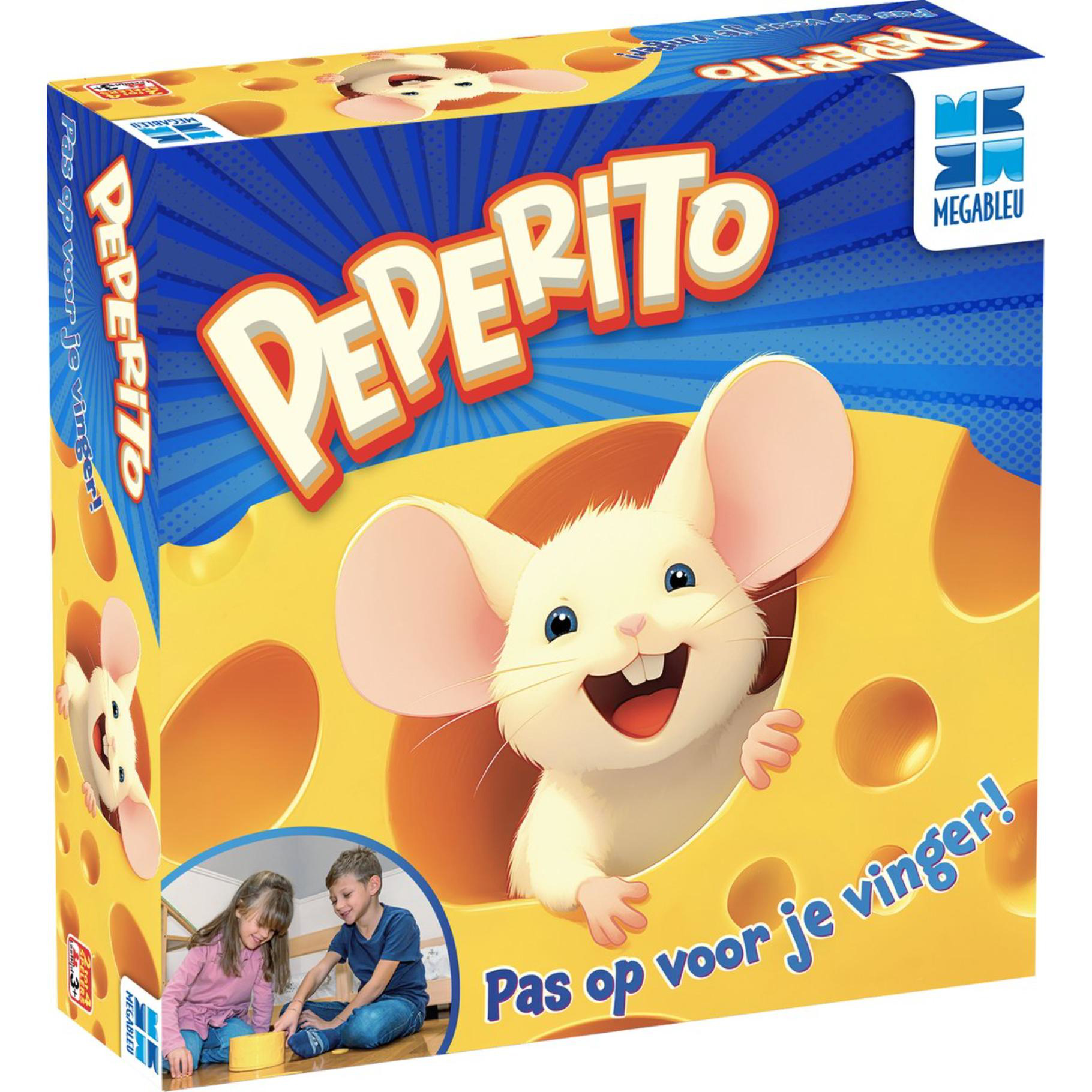 Peperito -  spel met muizen, pas op voor je vingers 