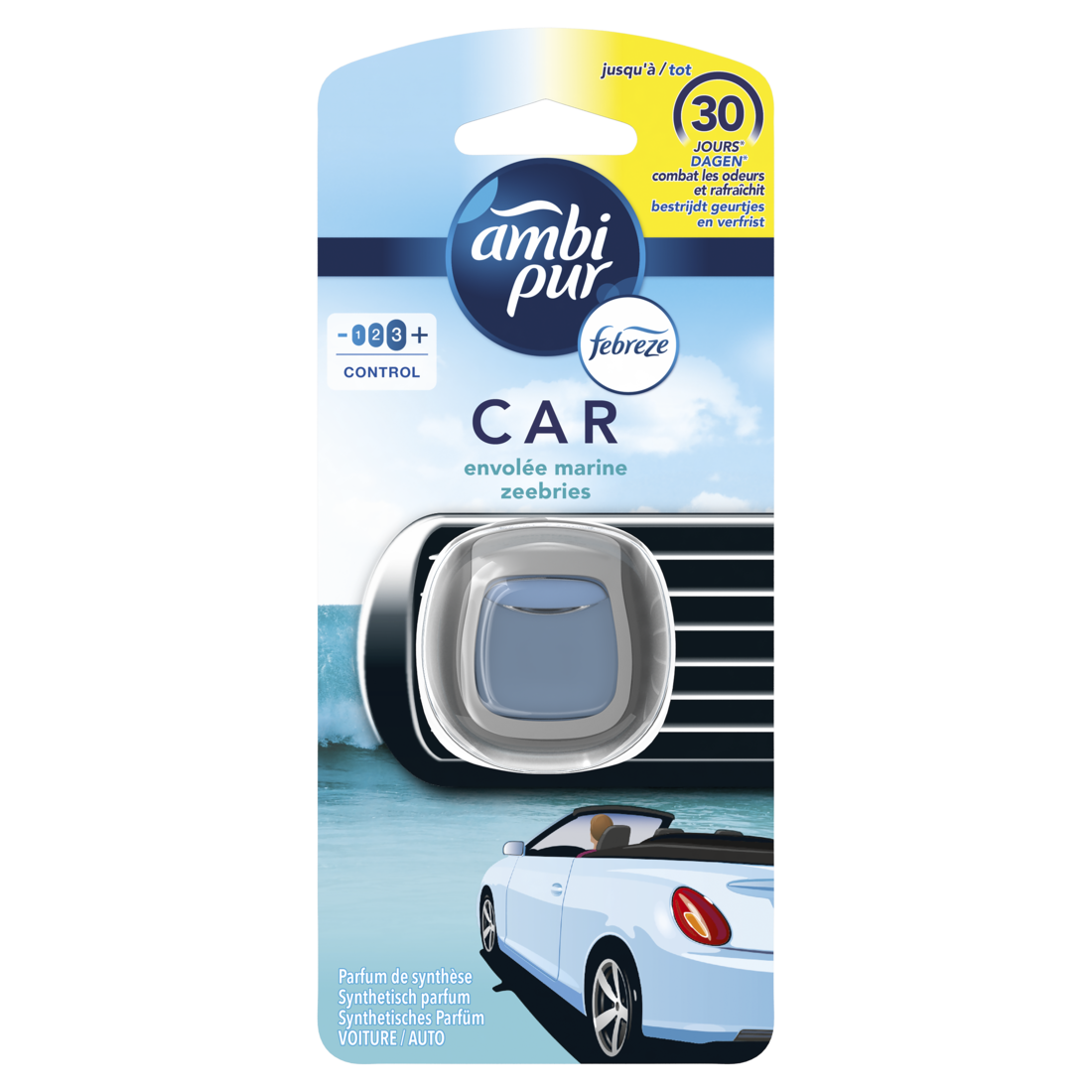Febreze Ontgeurder Car Clip-on Ocean 2 ml