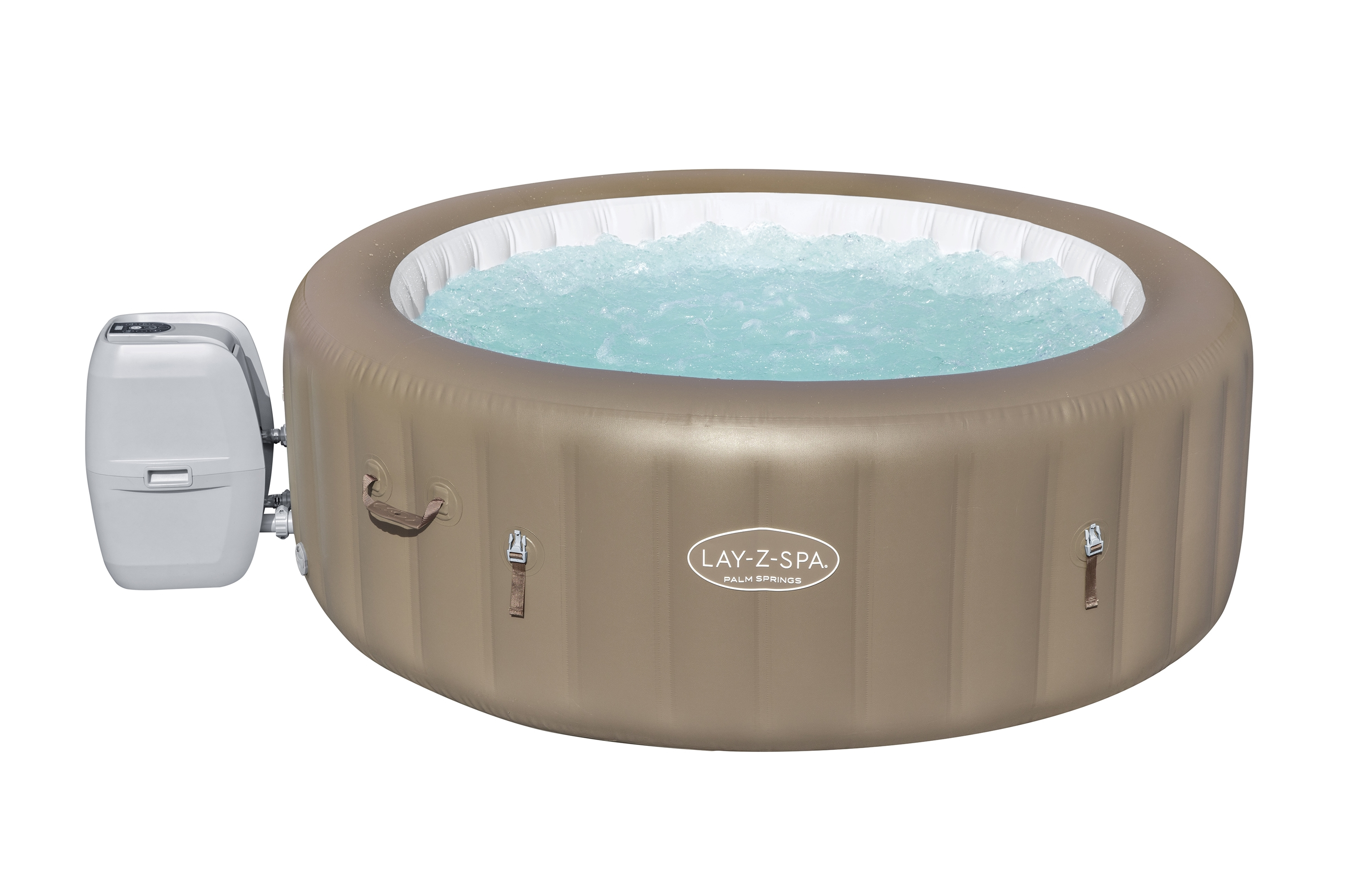 Lay-Z-Spa Palm Springs Airjet 196 x 71 cm Opblaasbare Bestway Jacuzzi