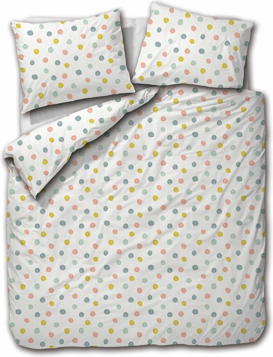 Passion Dekbedovertrekset Smiley 140x220 cm Katoen