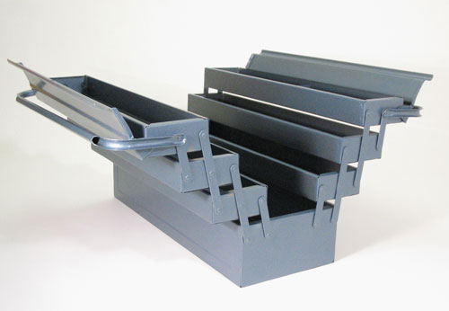 Allit McPlus Gereedschapskoffer Metaal 7/57 Blauw
