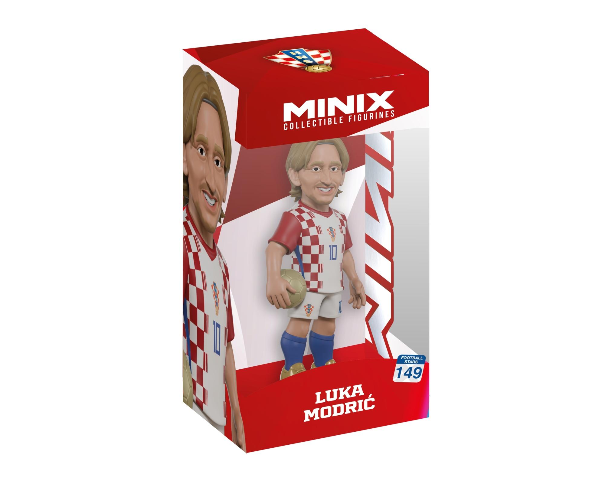 Minix Figuur 12 cm - Kroatisch Elftal - Modric 10