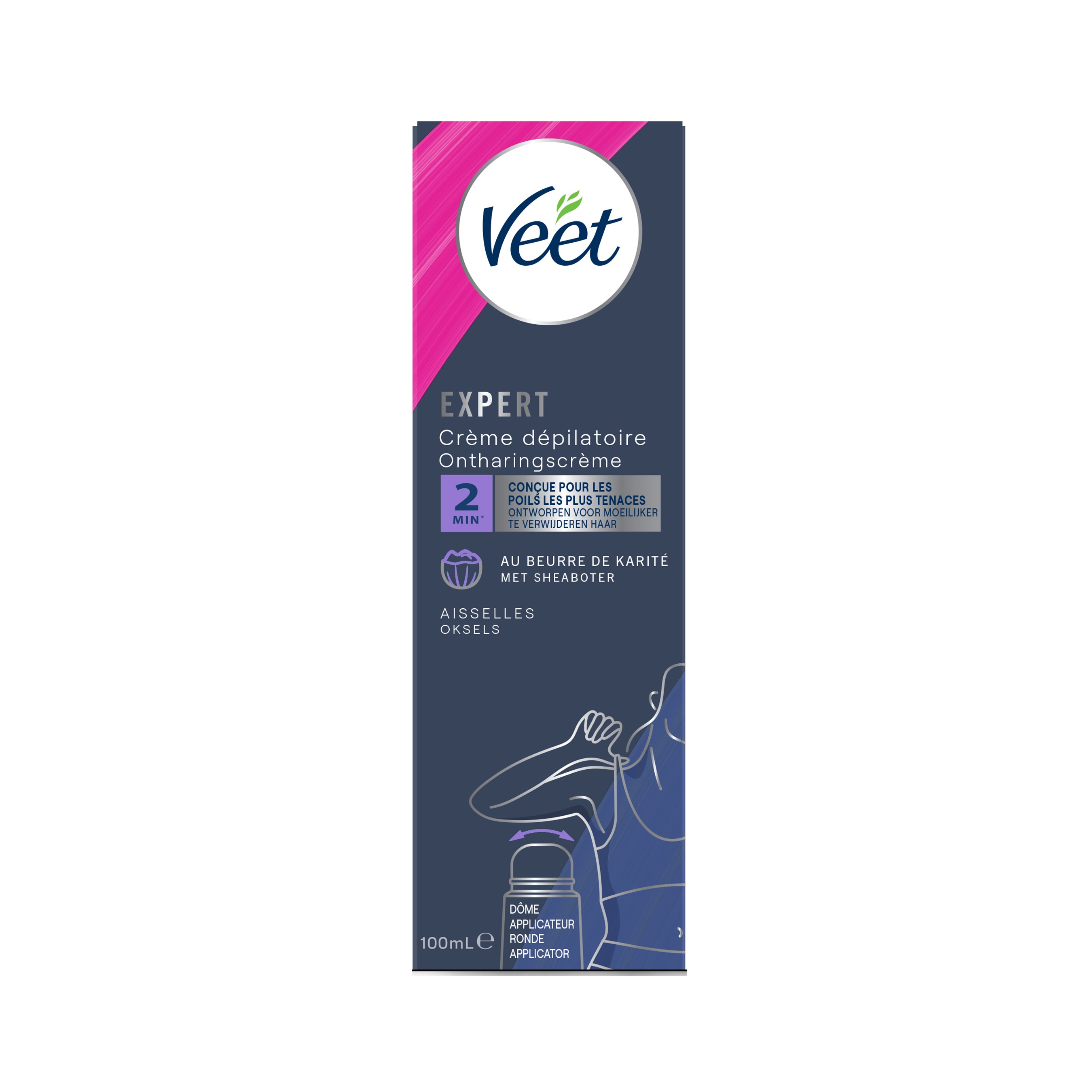 Veet Expert Ontharingscreme Oksels 100 ml