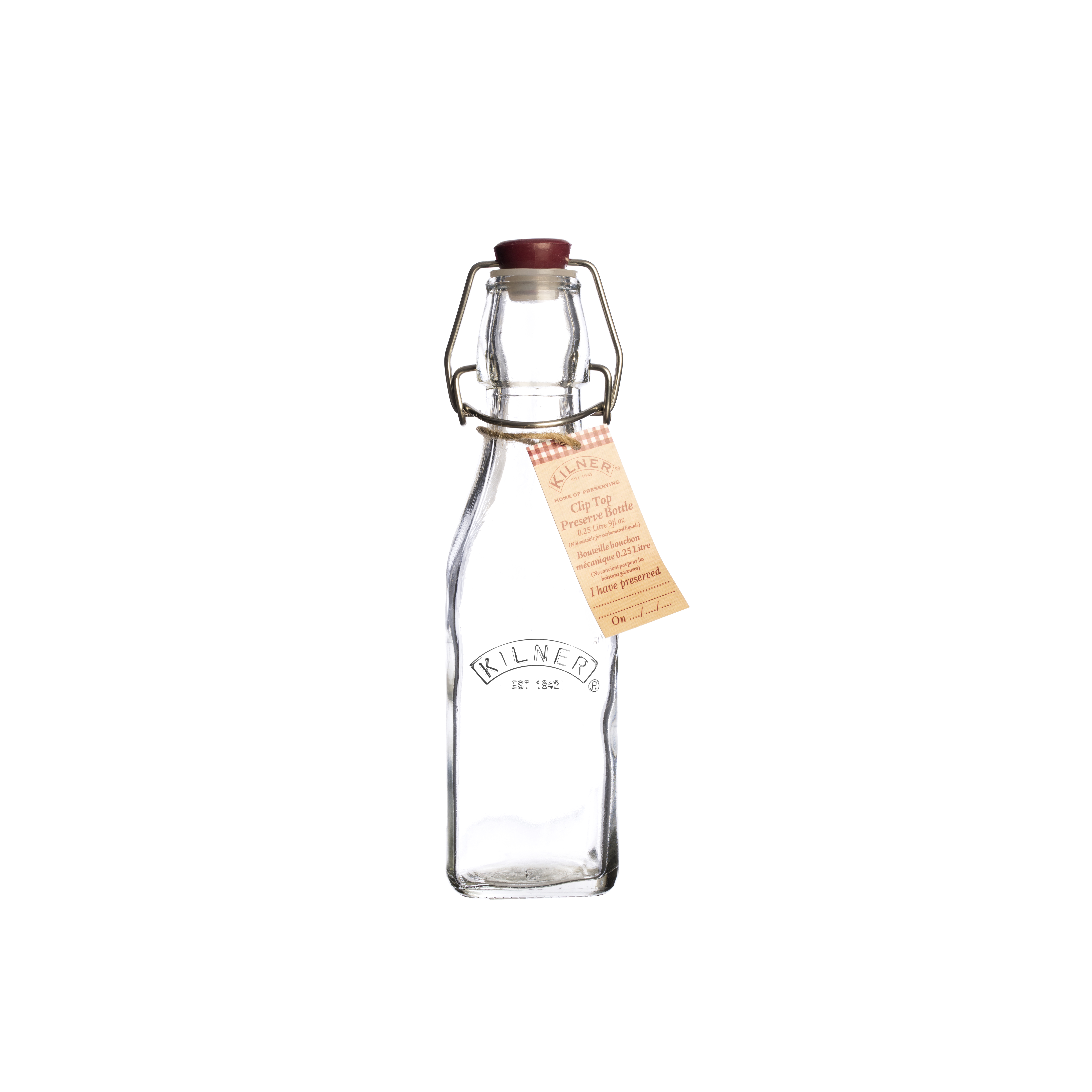 Kilner Fles 250ml met Beugelafsluiting - 5.6x20 cm