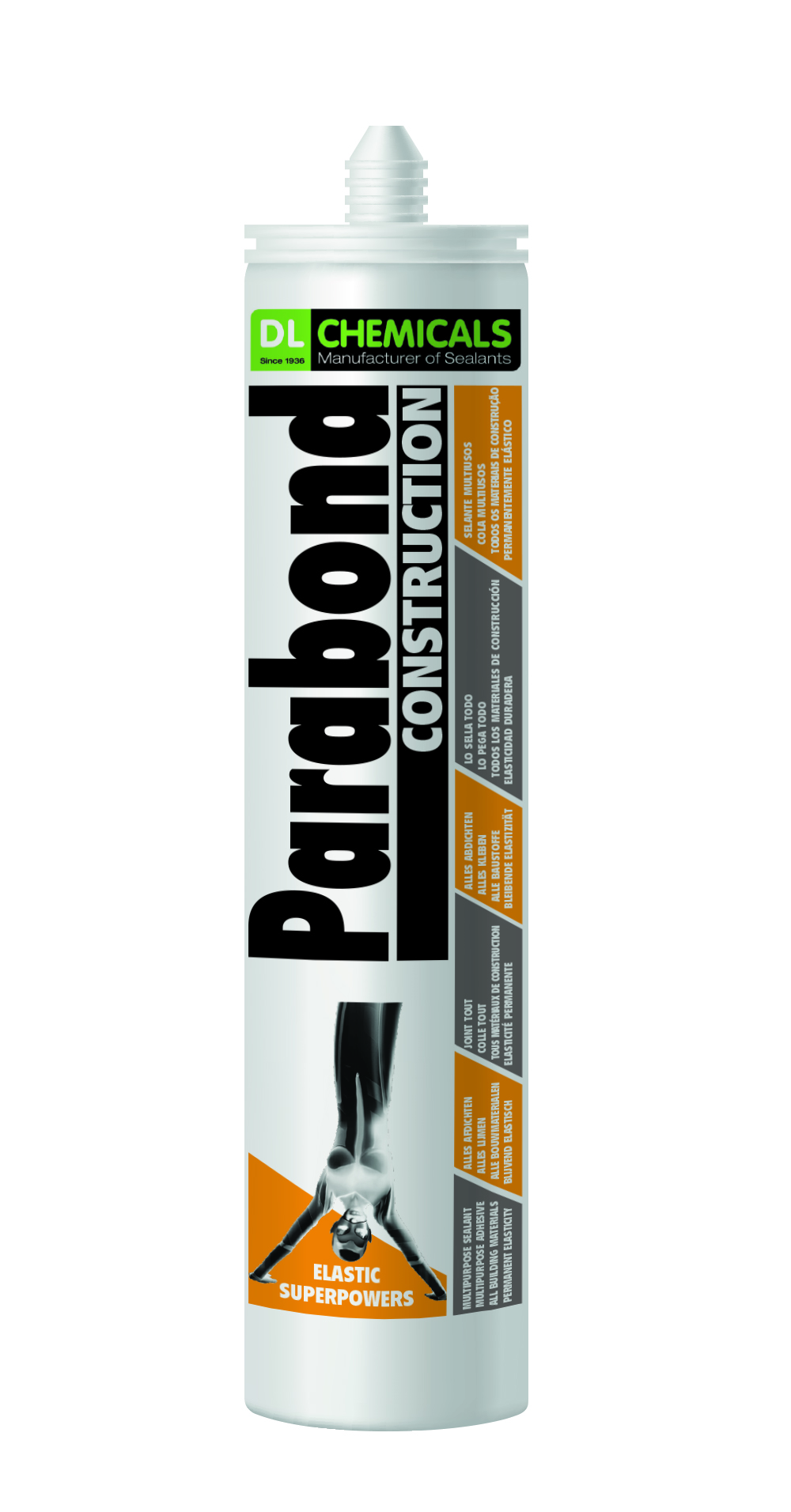 Parabond Construction Grijs 290 ml