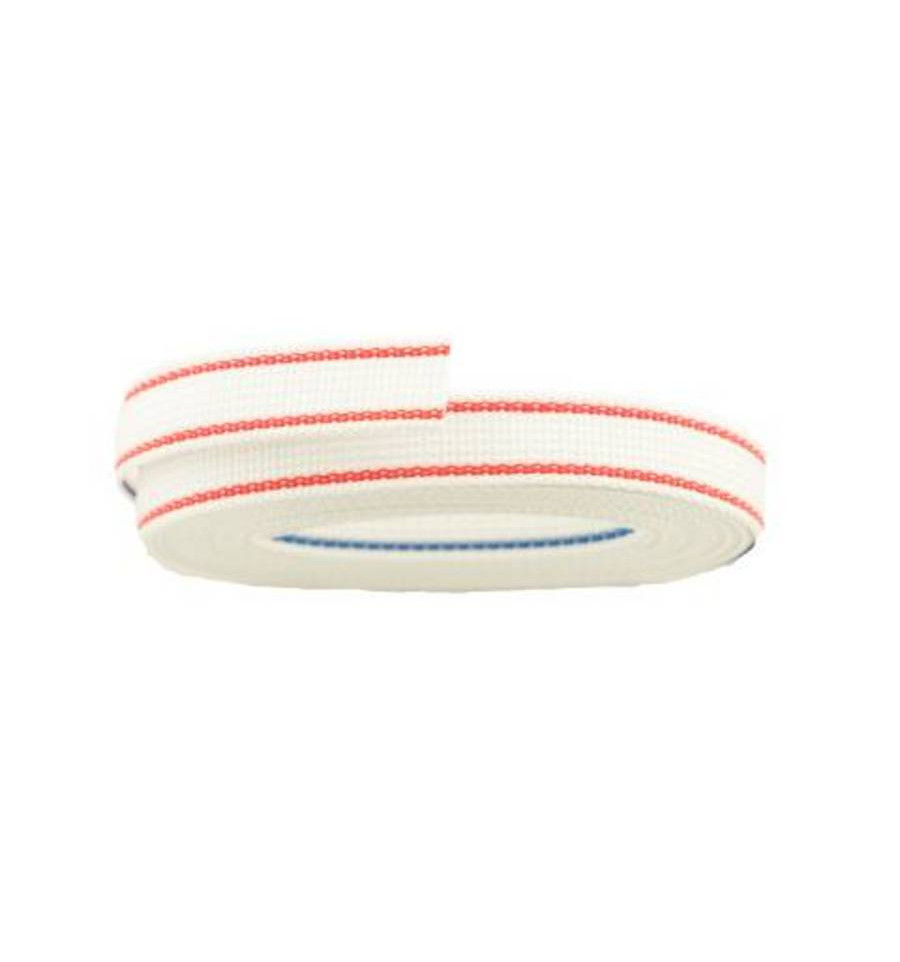 Ledent Rolluiklint Revilon 22 mm 10 m Blauw/Rood Streepje