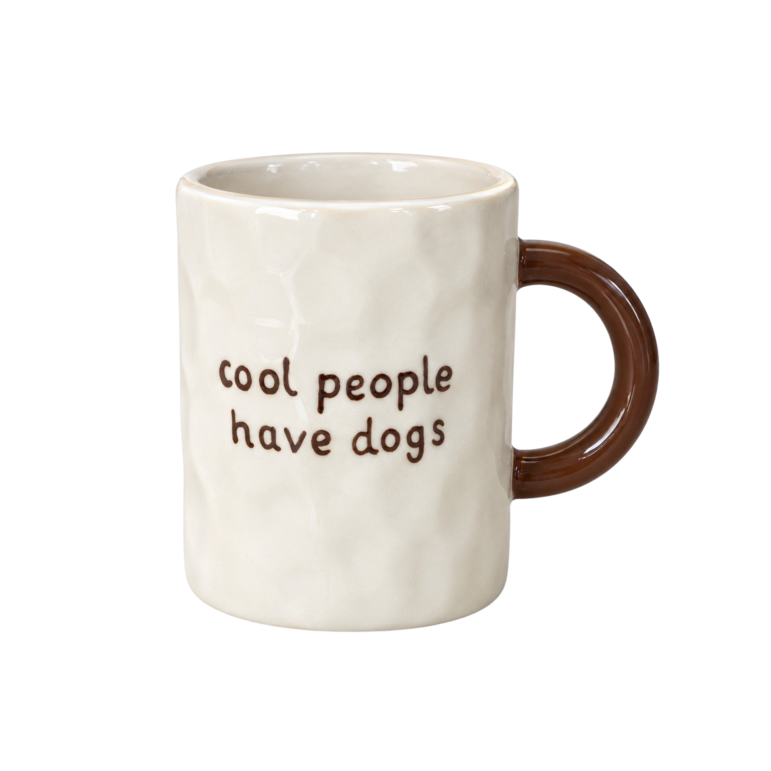 Chez Milo Mok Cool People Have Dogs 11x8x9 cm - Keramiek