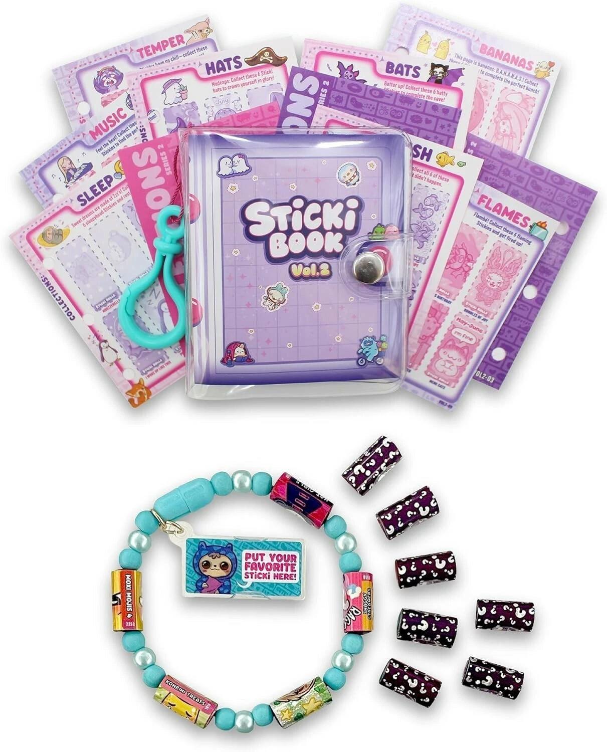 Sticki Rolls - Sticki Book Pack W2 - Armbanden met Hologram stickers