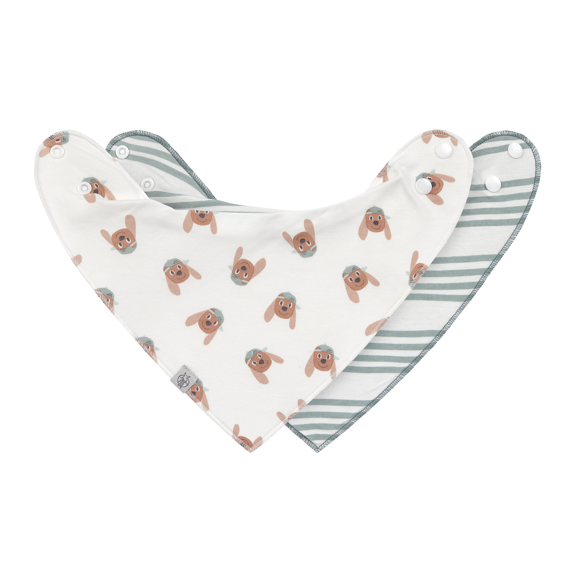 Lässig Bandana Cowl-neck Tiny Team Dog - 2 stuks