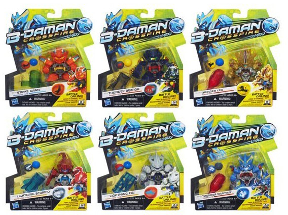 B-Daman Crossfire Figuur - assorti - prijs per stuk