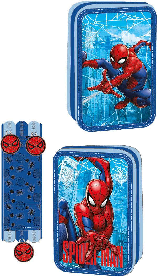 Spiderman Pennenbox Gevuld 19.5x7x12 cm