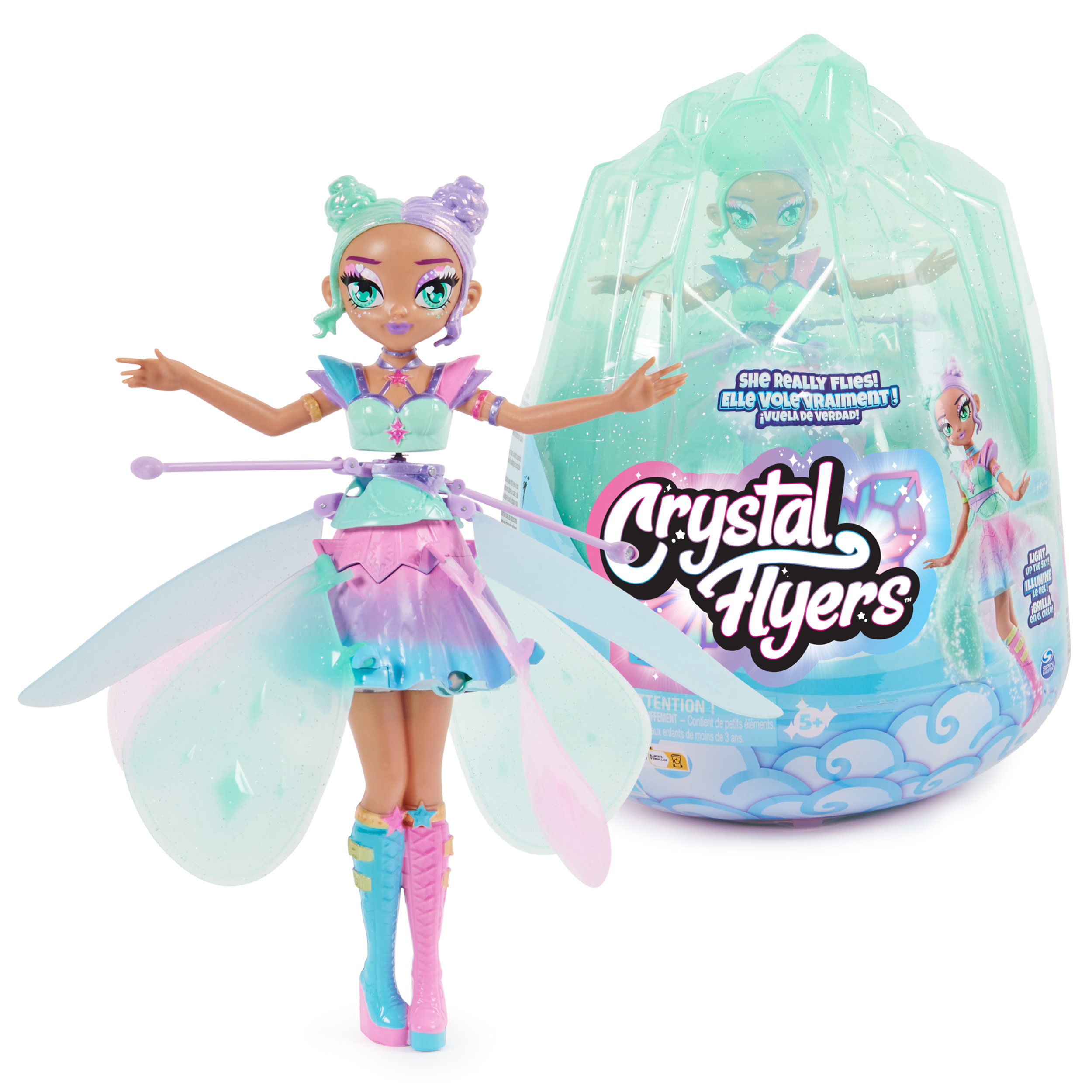Hatchimals - Piexies Crystal Flying Fairy Aqua