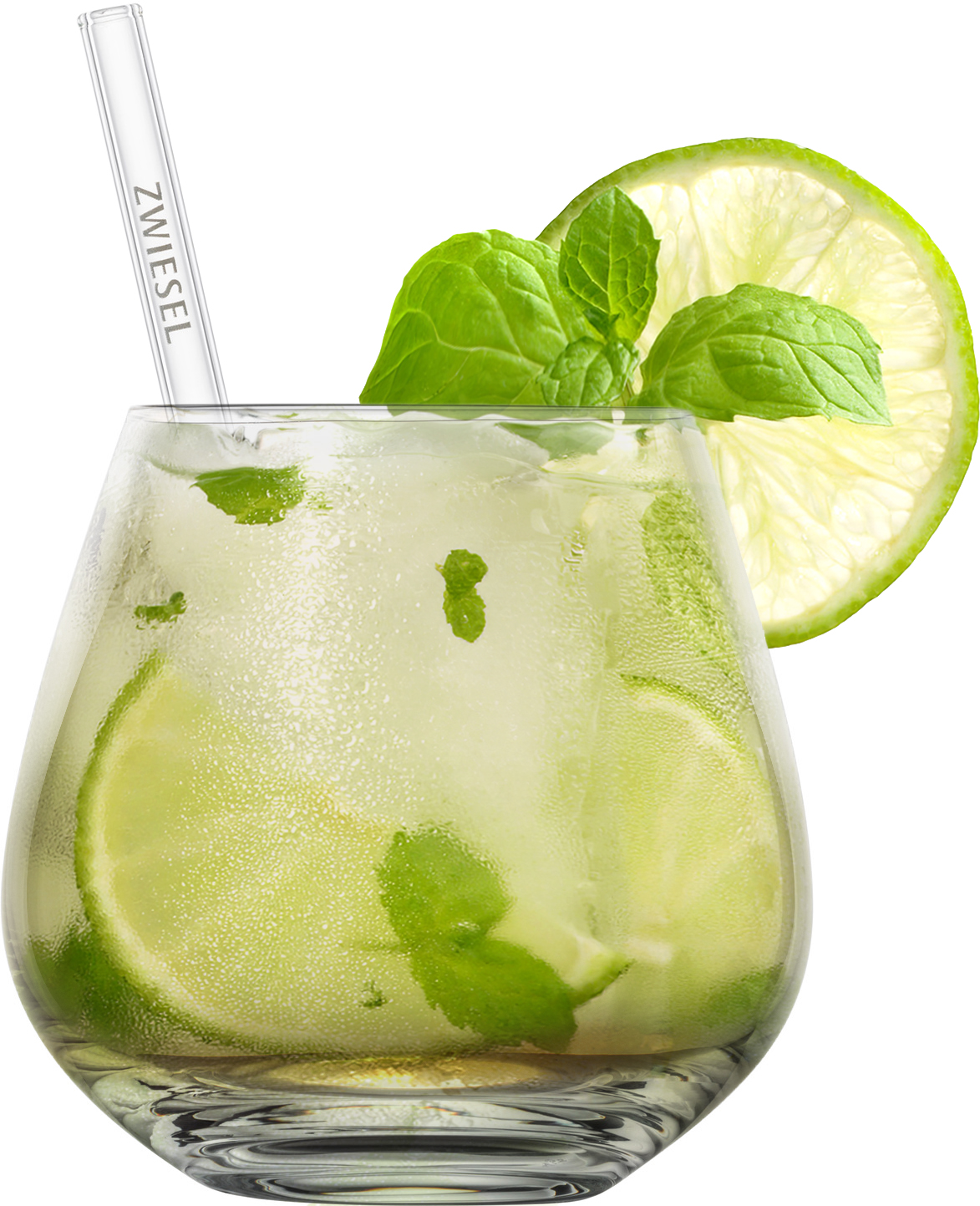 Zwiesel Tumbler After Work Drinks set 4 stuks - met 4 Rietjes en Borsteltjes