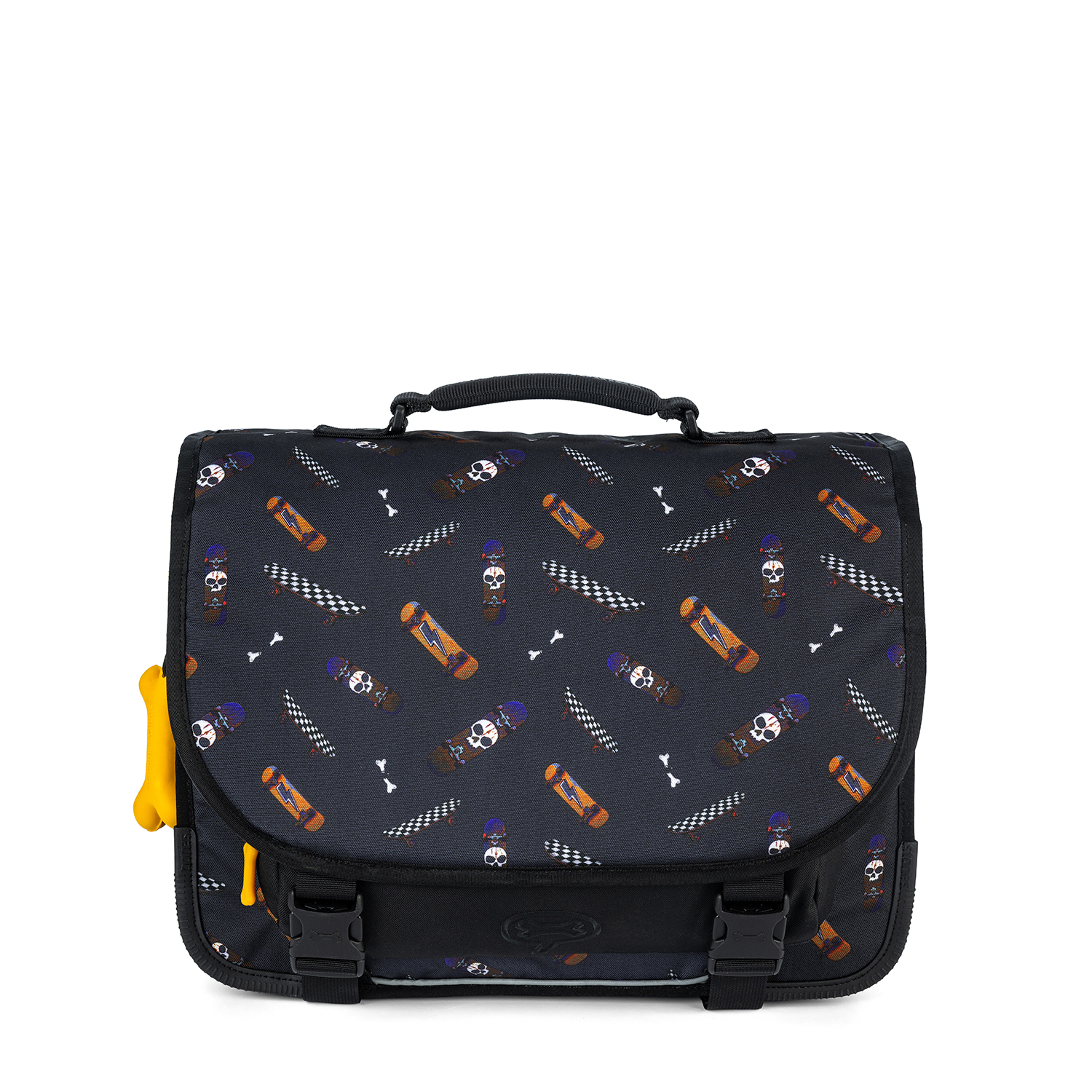 STONES and BONES Boekentas Lily 15l Skate Rebel Black 38x14x28 cm