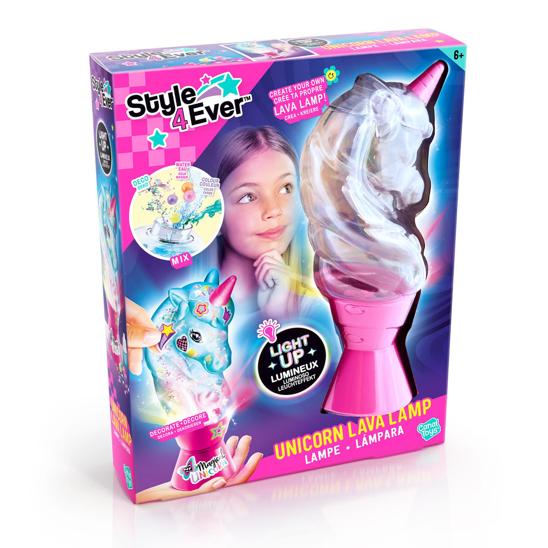 Style 4 ever Unicorn Lava Lamp 