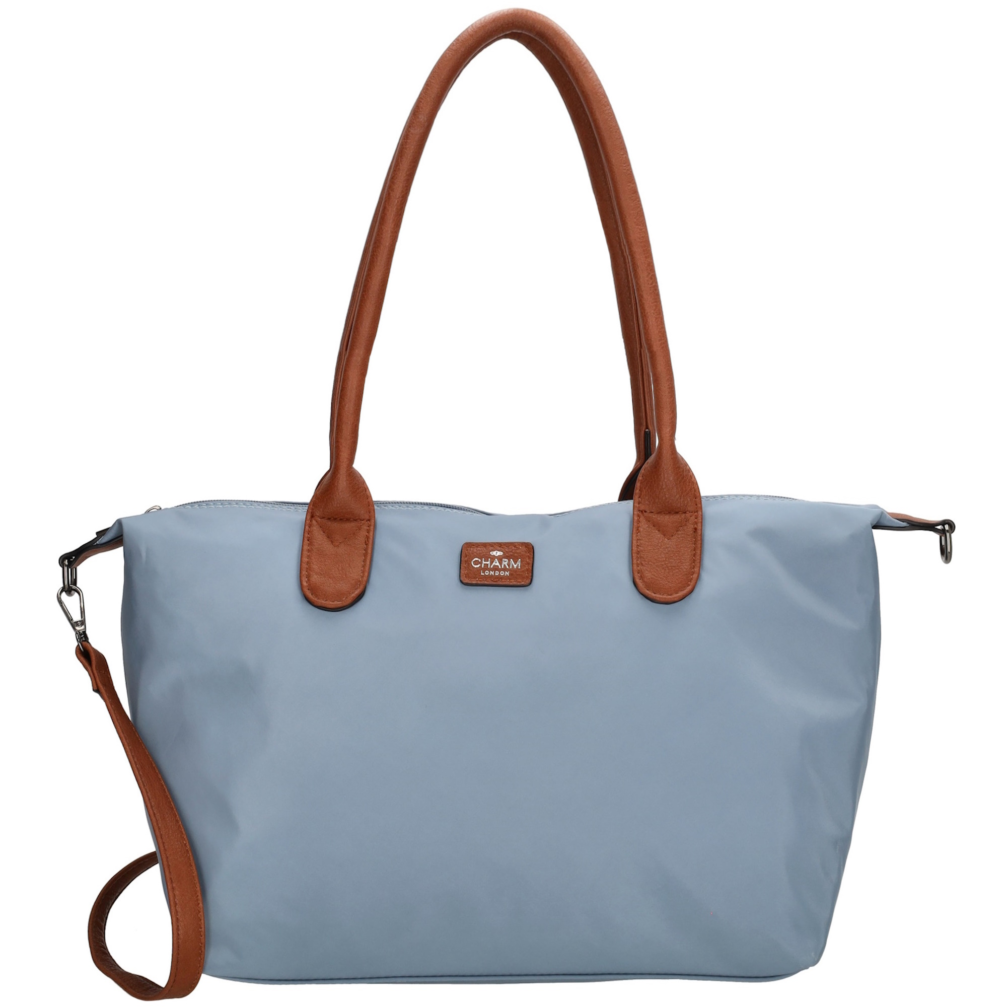 Charm London Handtas Buckingham 42x15x25 cm - Steelblue