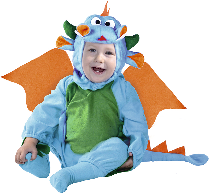 Verkleedpak Little Baby Dragon 18-24 Maand