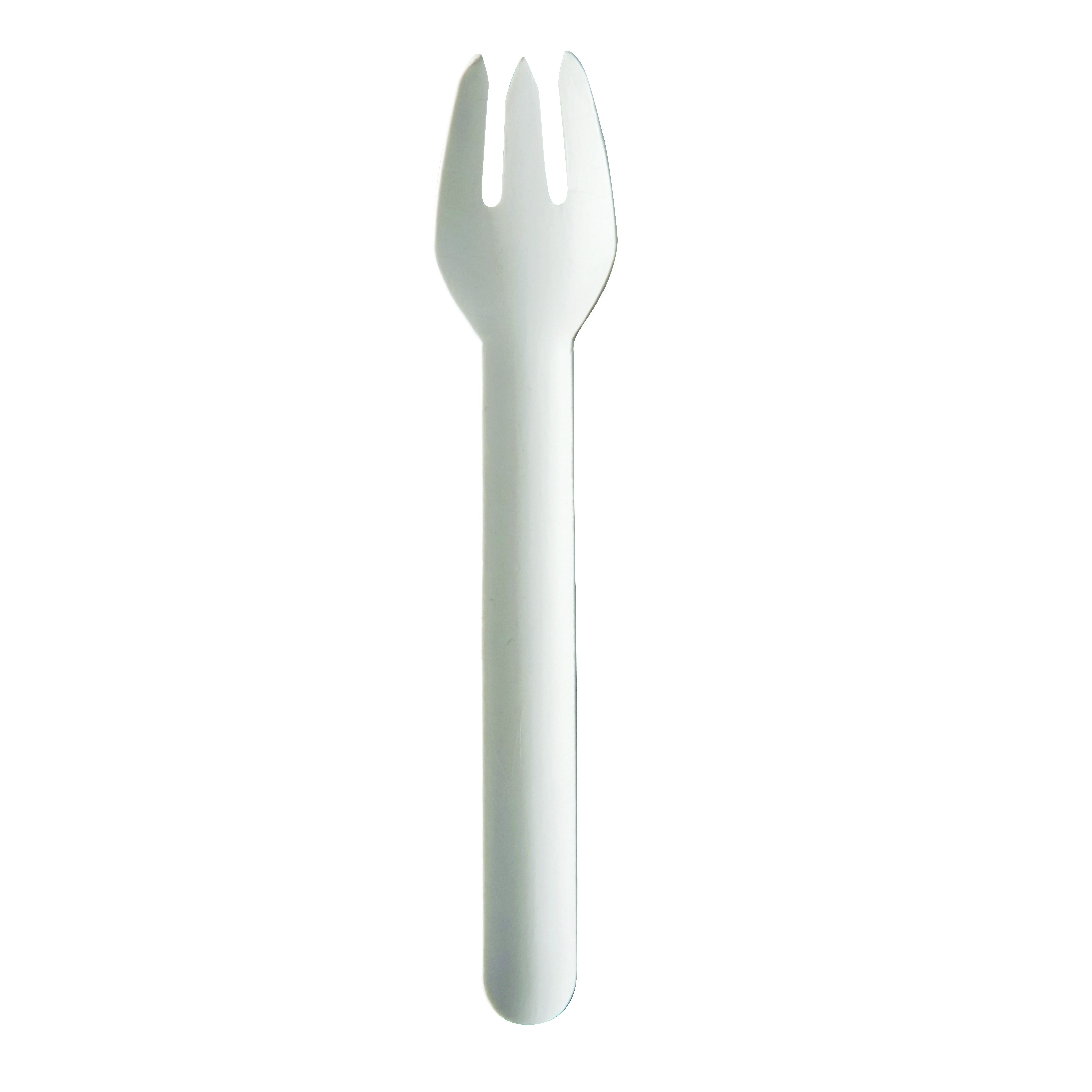 Pap Star Vork Pure Wit 15.7cm Wit set 25 stuks - Papier