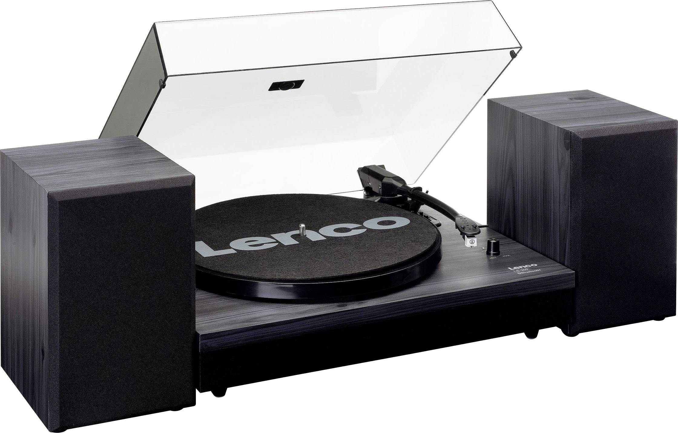 Lenco LS-300BK Platenspeler met Speakers en Bluetooth