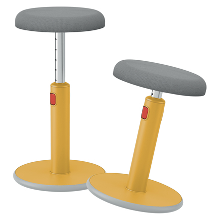 Leitz Cosy Ergo Zit-Sta Stoel Warm Geel