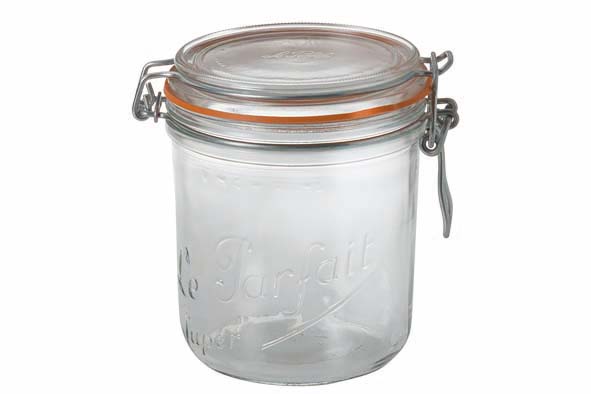 Le Parfait Inmaakbokaal 750 ml Set van 6 - diam.10 cm