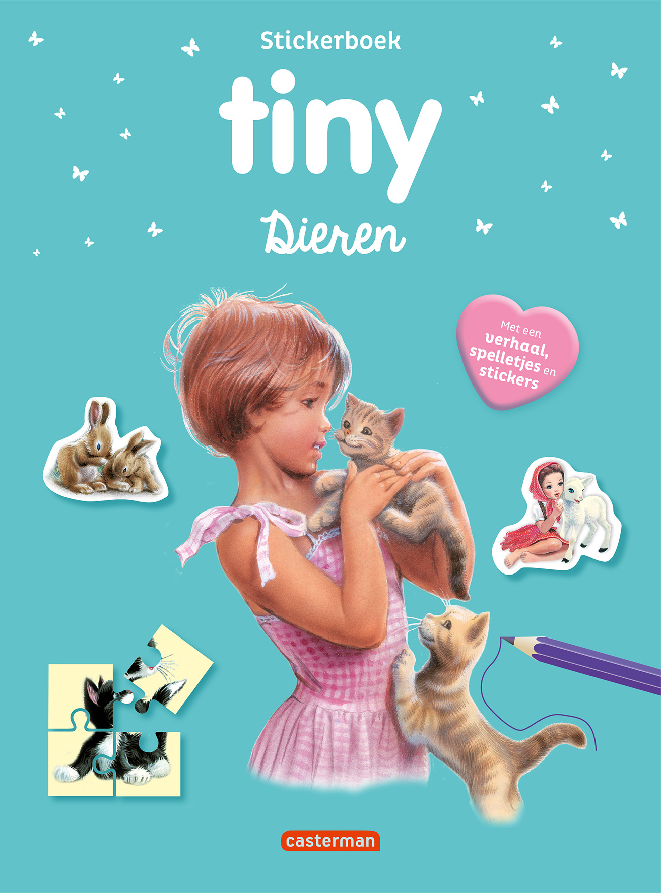 Tiny - Stickerboek Dieren