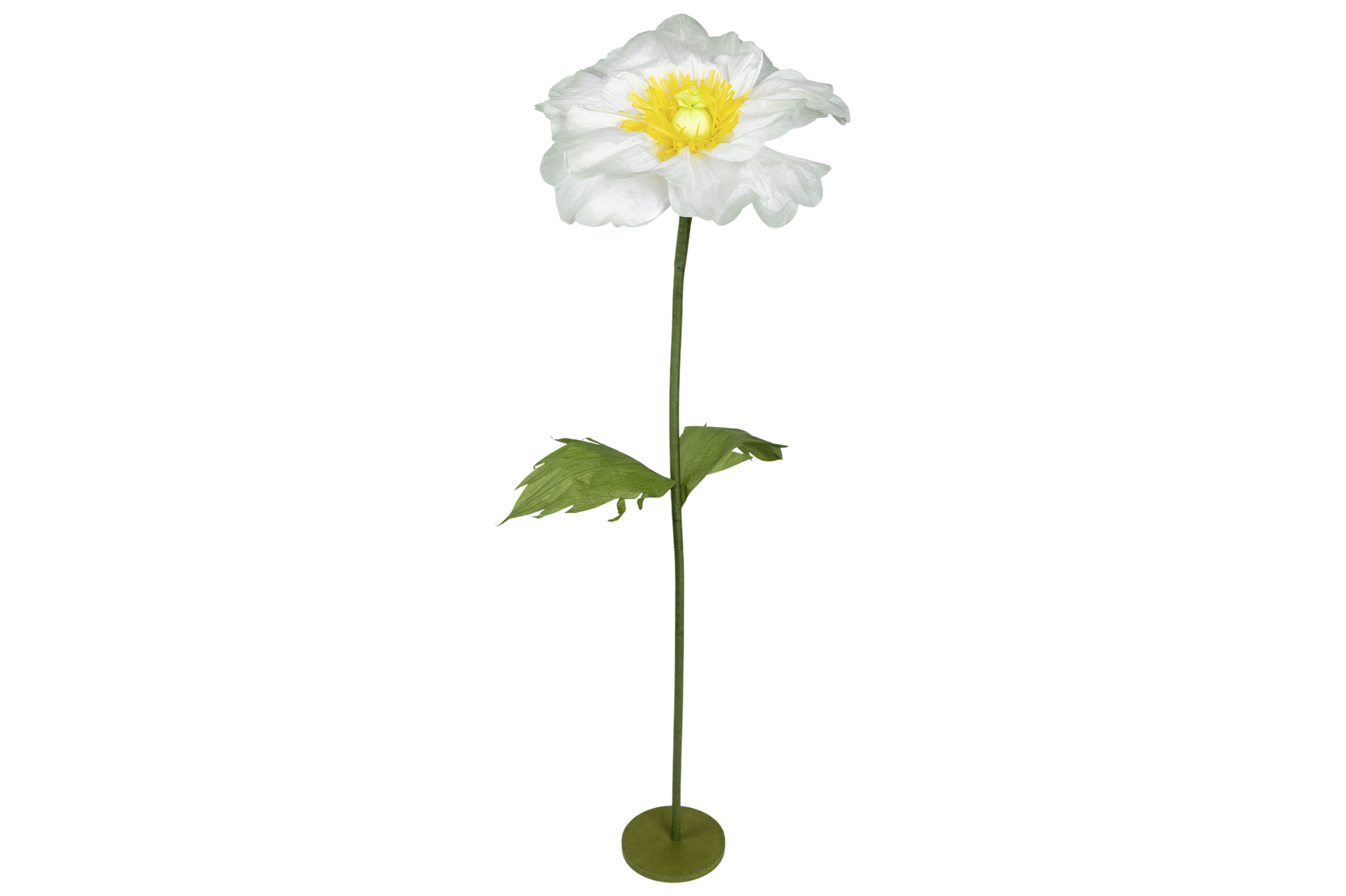 Cosy@Home Bloem Wit 45x140 cm - Papier