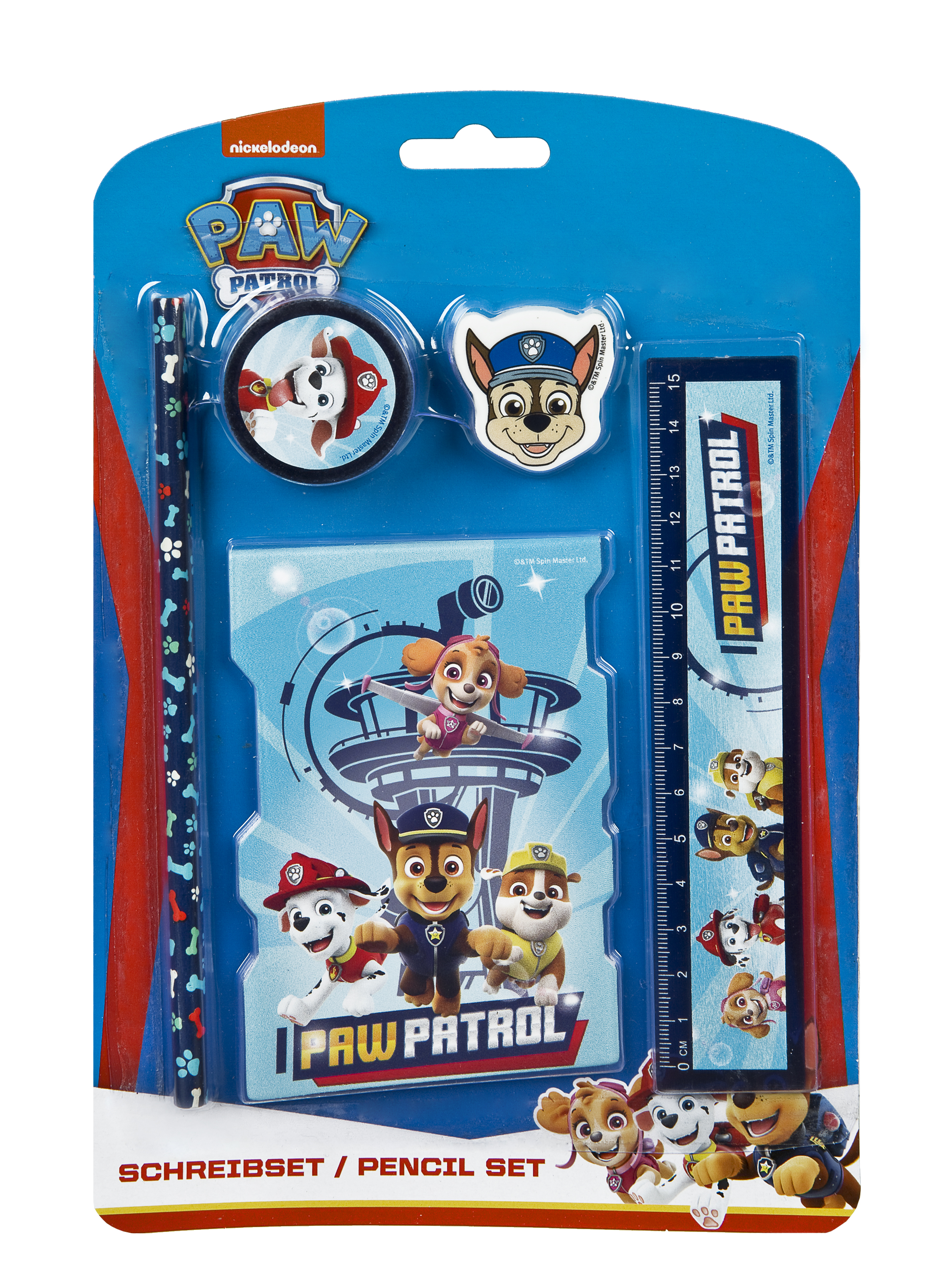 Paw Patrol Schrijfset 5 stuks