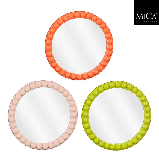 Mica Spiegel Jax 25cm - assorti - prijs per stuk