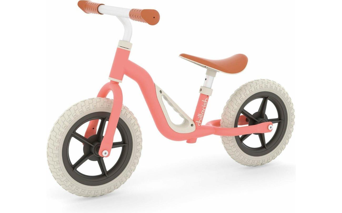 Charlie Loopfiets Flamingo, verstelbaar zadel, volle banden 10", 24 cm