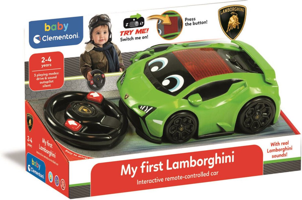 Baby Clementoni Mijn eerste R/C Lamborghini  Baby Clementoni Mijn eerste R/C Lamborghini