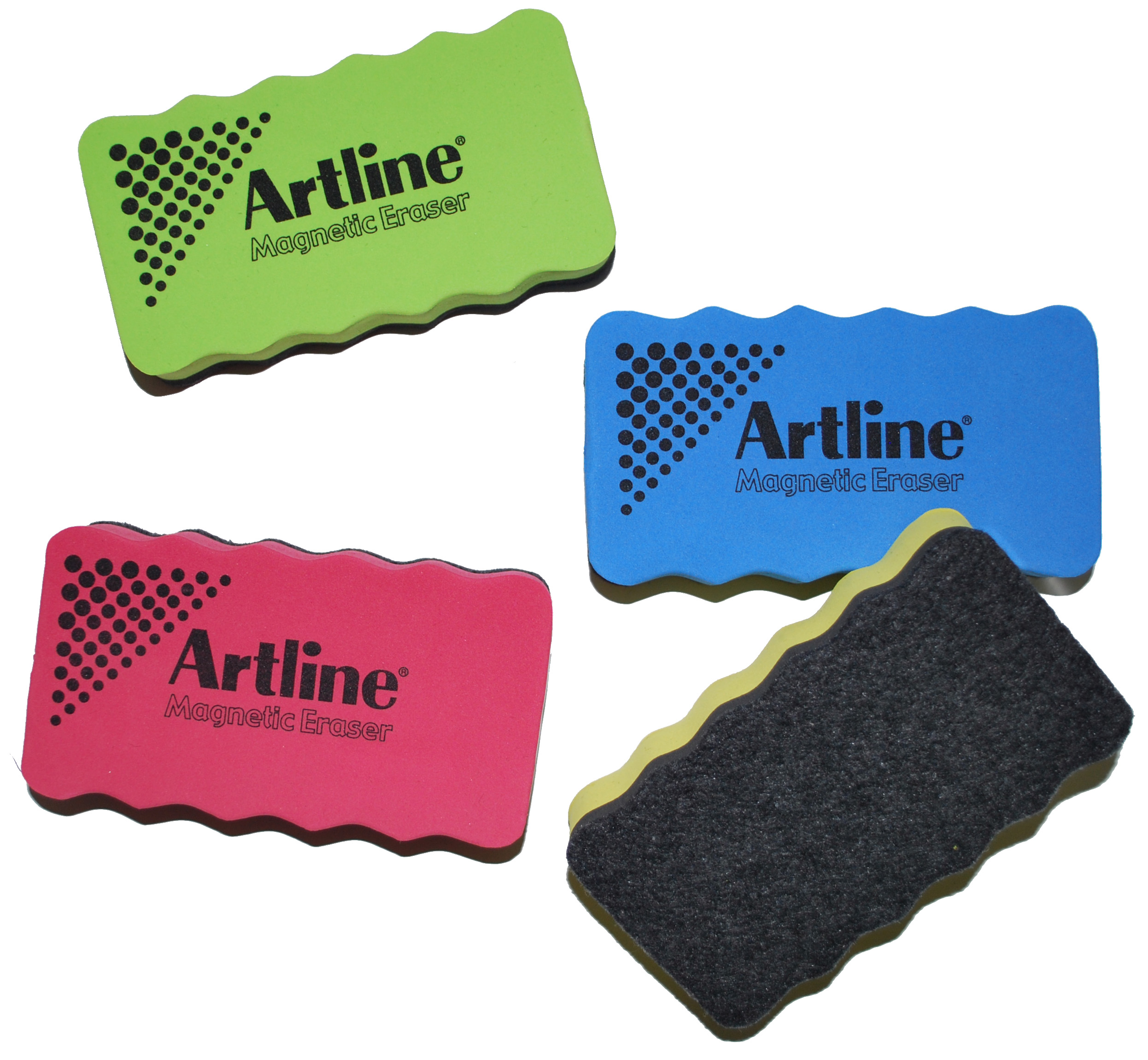 Artline Magnetische Bordenwisser Fun Colors - assorti - prijs per stuk