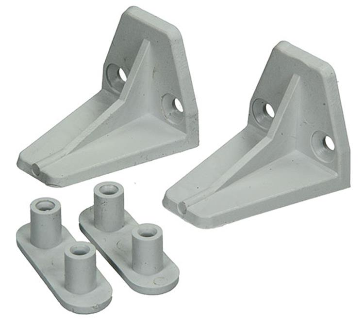 Mack Set 2 Stoothaken Voor Rolluik Wit 42mm
