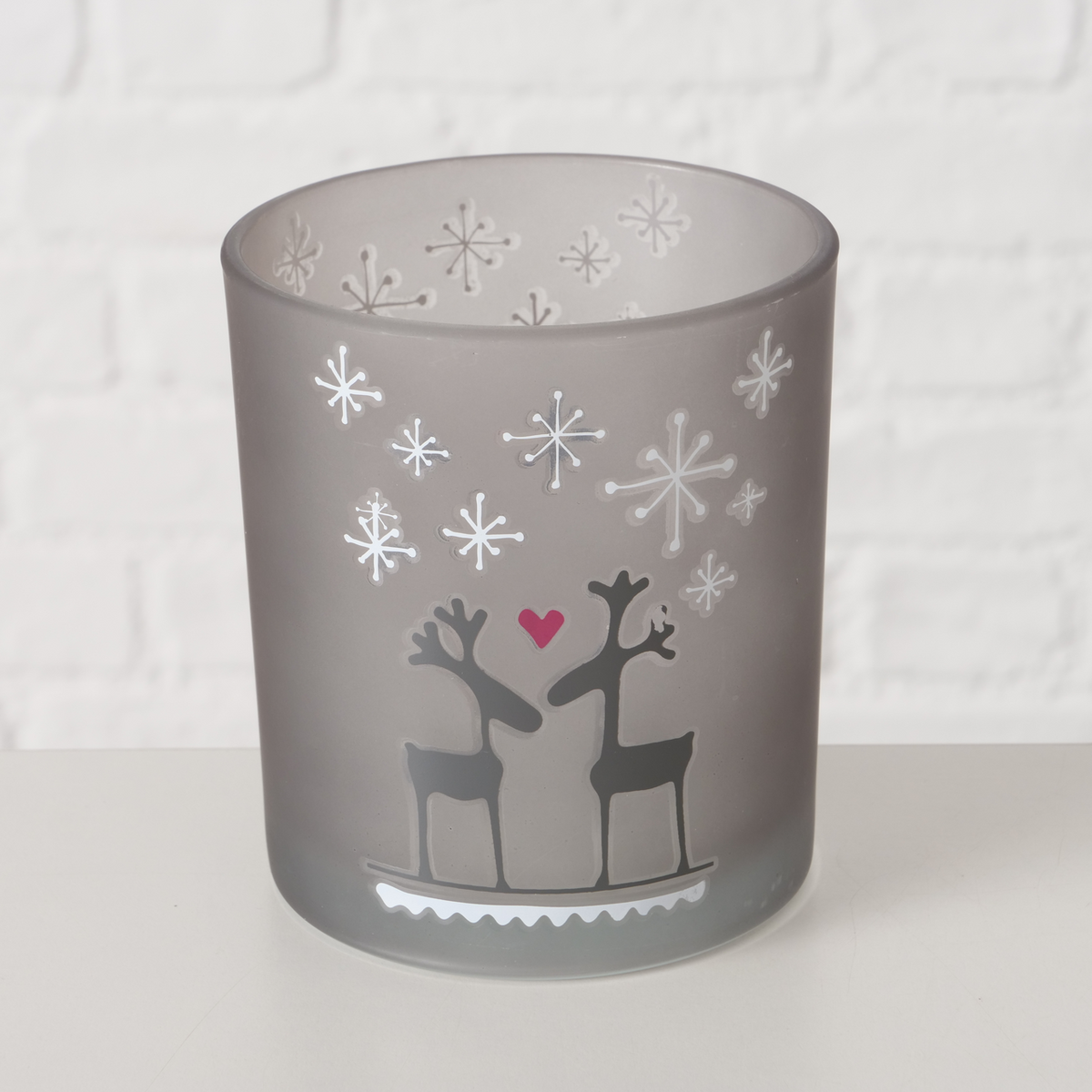 Theelichthouder Lovelies 7x8.3 cm - Glas - assorti - prijs per stuk