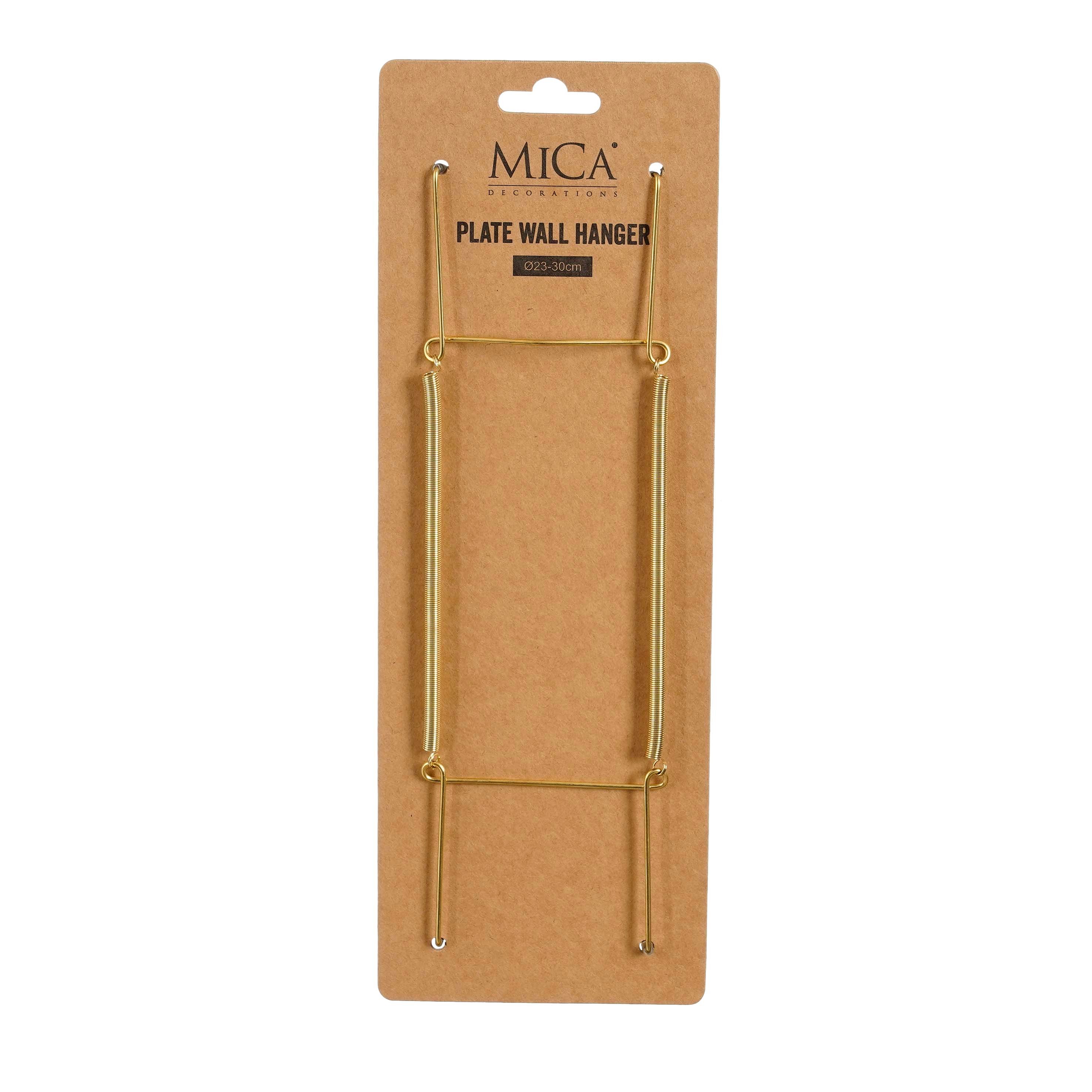 Mica Bord Hanger Goud 24x7.5 cm - Metaal