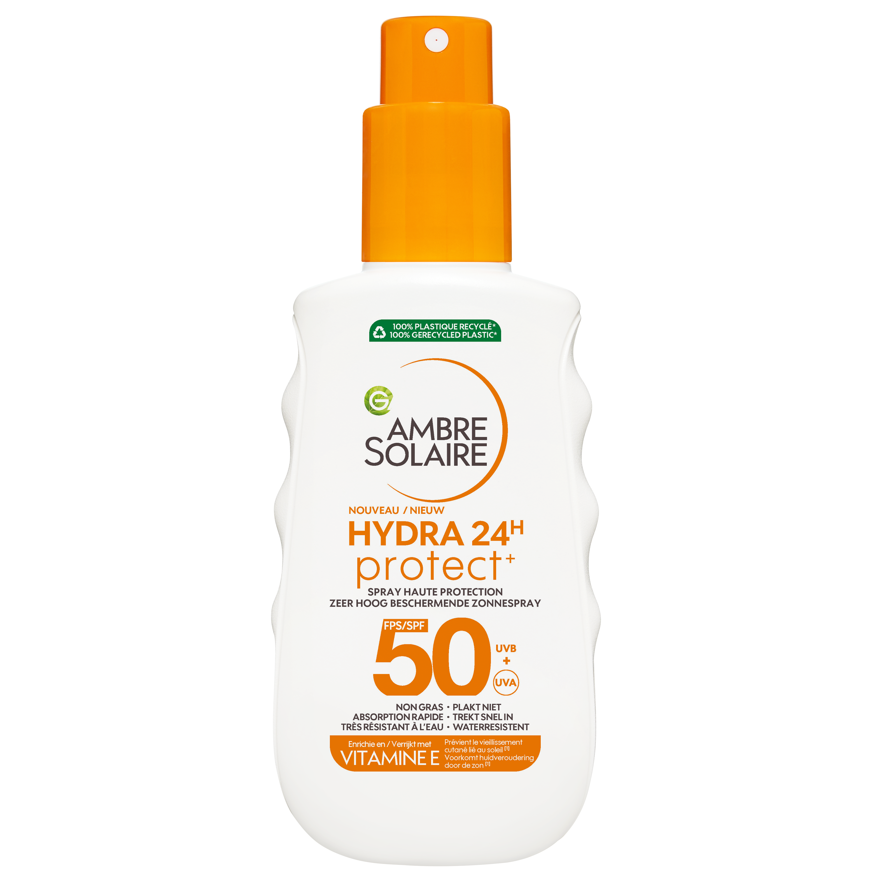 Ambre Solaire Melk Hydraterend Protect SPF50+ 150 ml