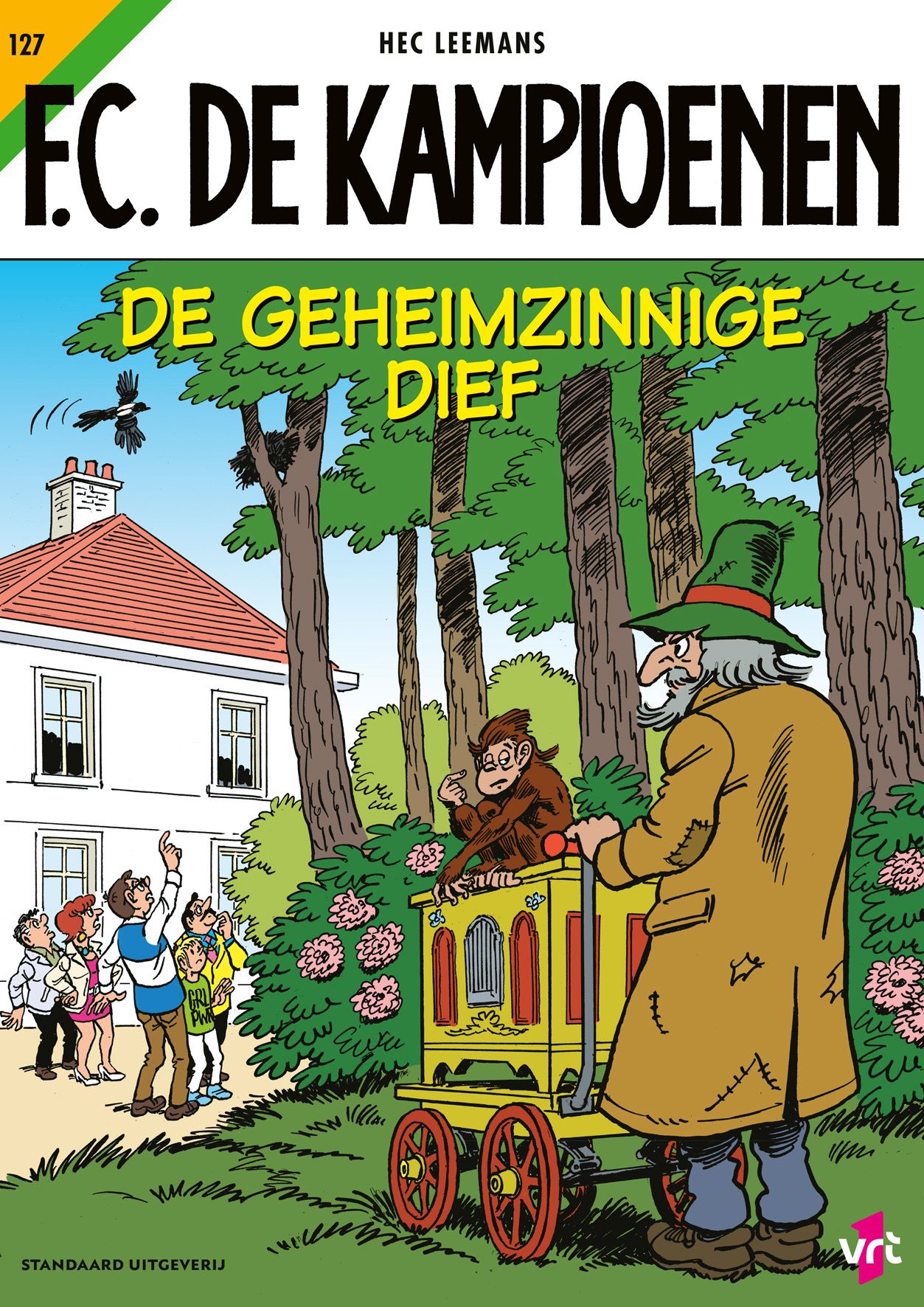 Stripverhaal FC De Kampioenen 127 De geheimzinnige Dief