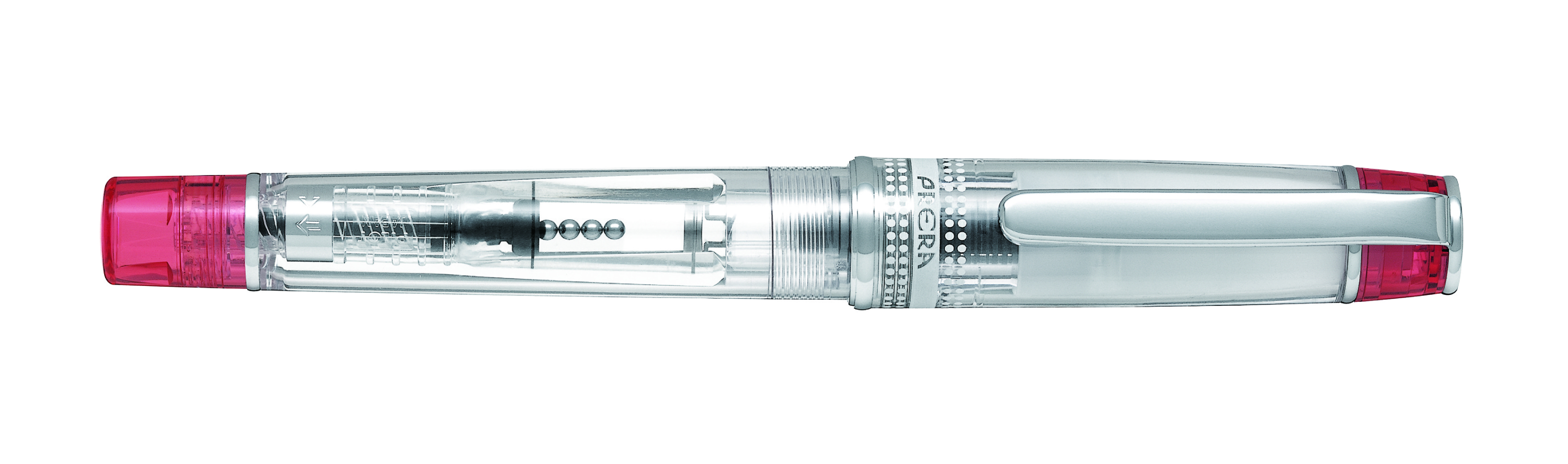 Pilot Vulpen Prera Transparant Rood M