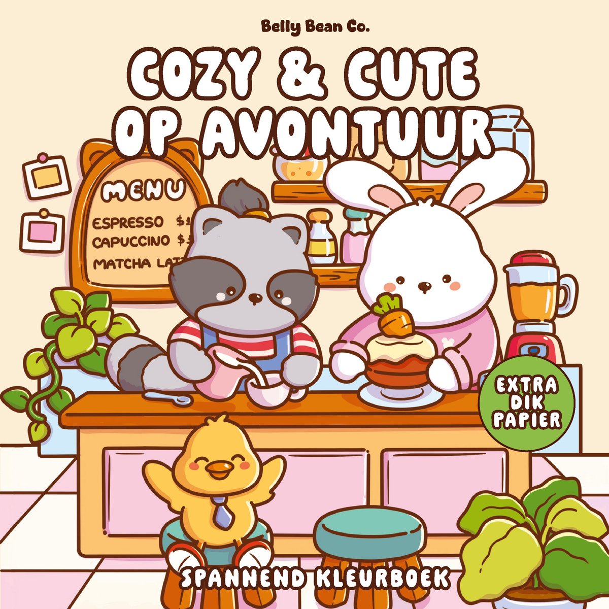 Kleurboek Cozy & Cute op Avontuur