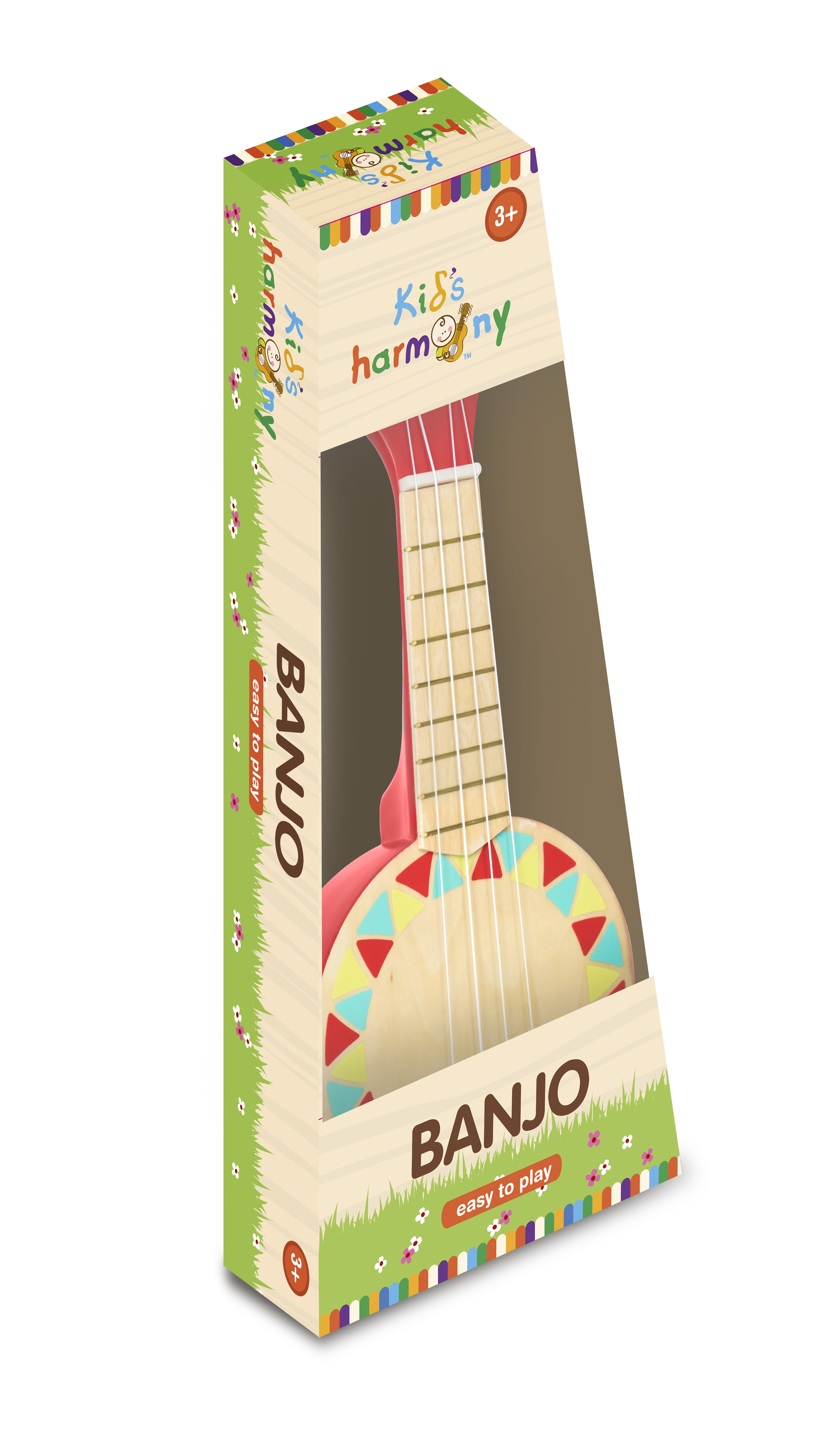 Houten Banjo 43 cm