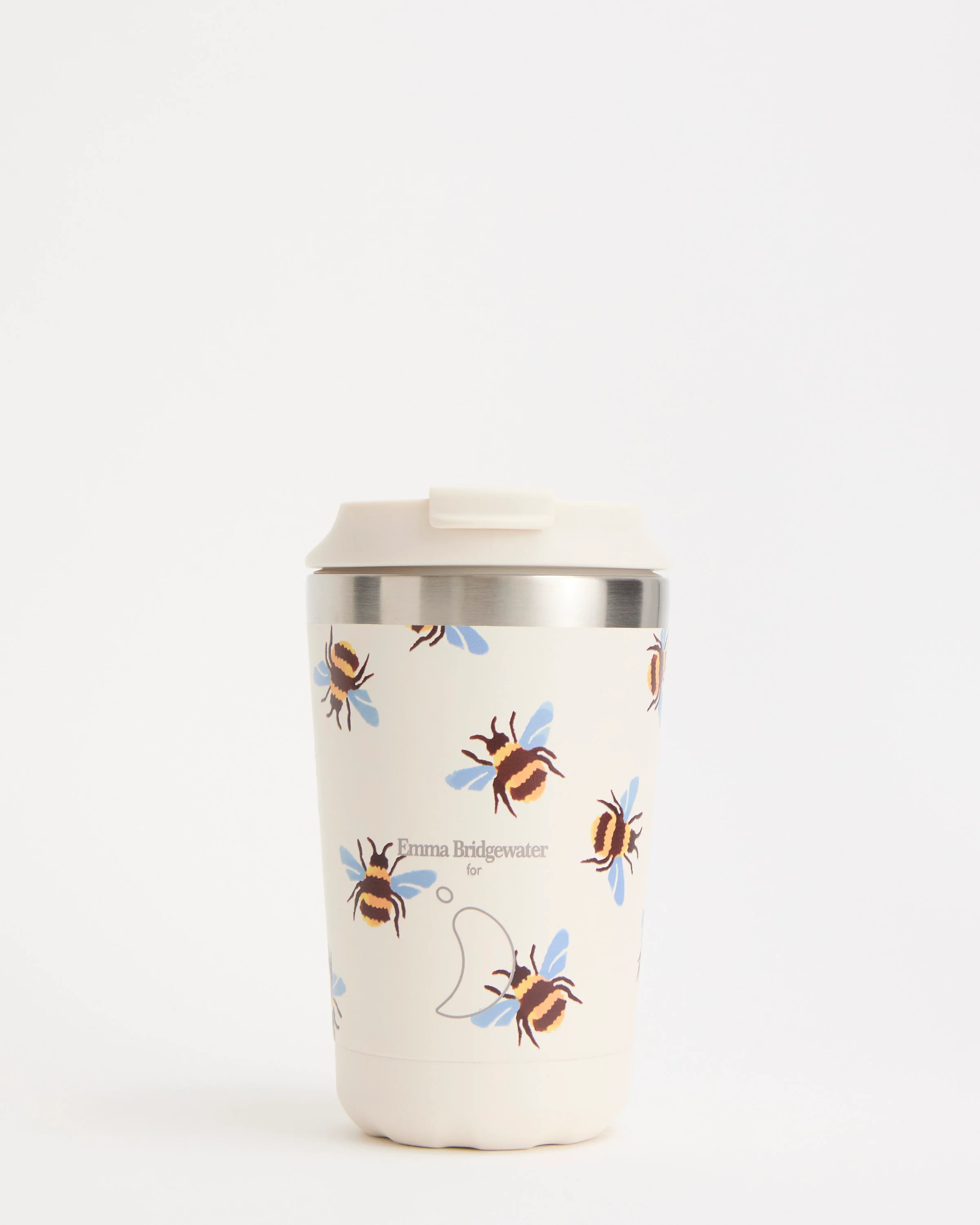 Chilly's Isoleerbeker Emma Bridgewater 340ml Bumblebee Blue Wing - 8.7x13 cm