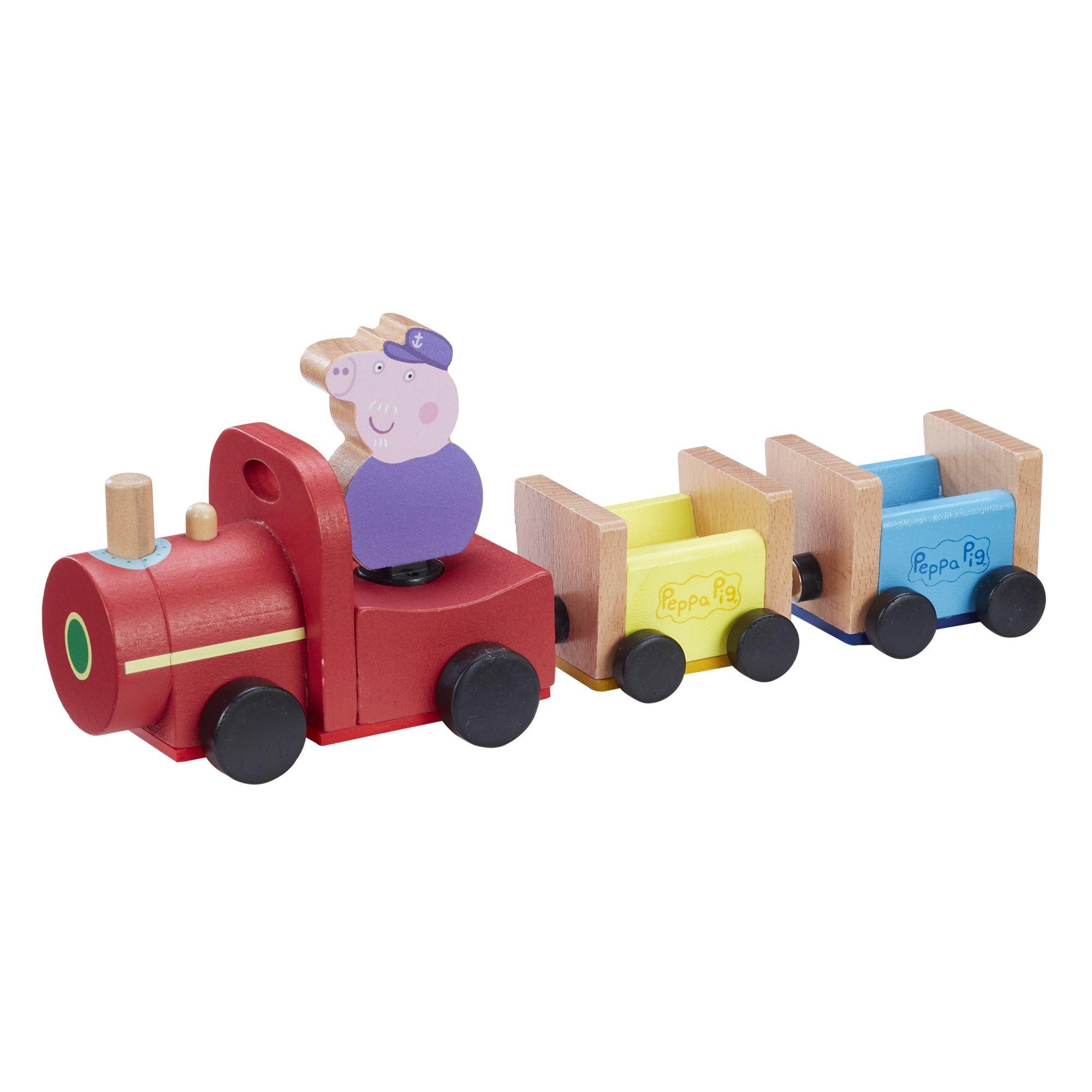 Peppa Pig Houten Trein van Opa Pig