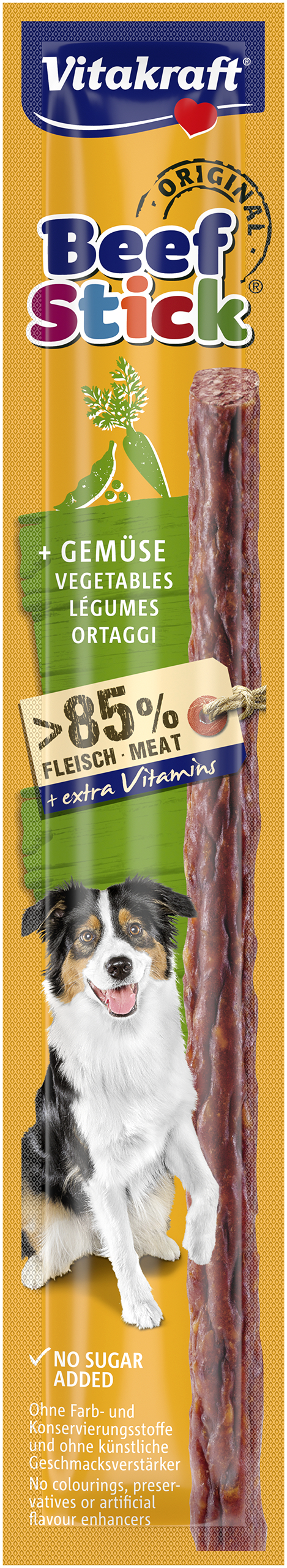 Vitakraft Beefstick Menu Groenten 70 g