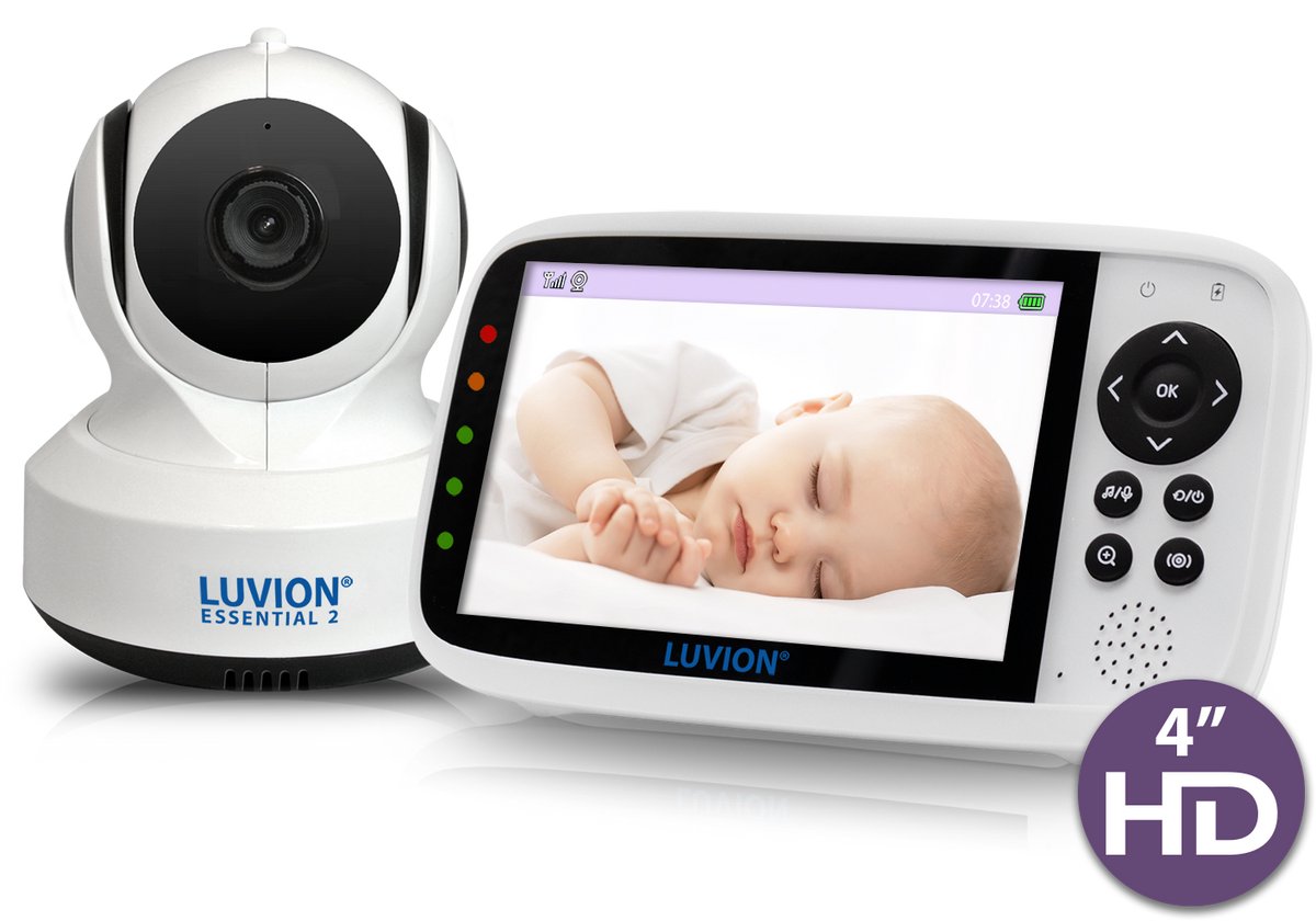 Luvion Video-Babyfoon Essential 2 Digitaal Wit