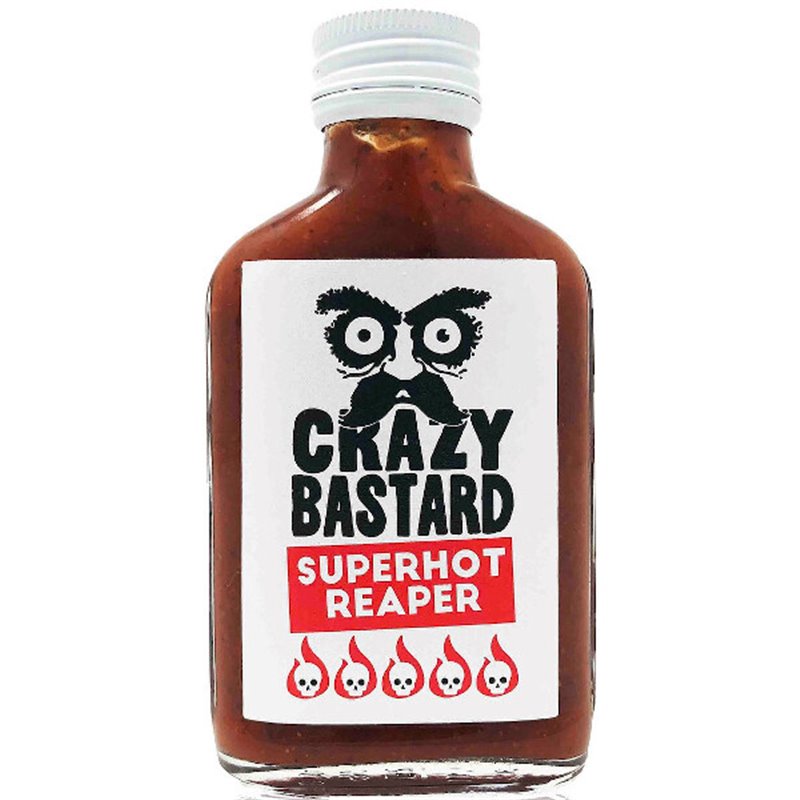 Crazy Bastard Sauce Pikante Saus Superhot Reaper