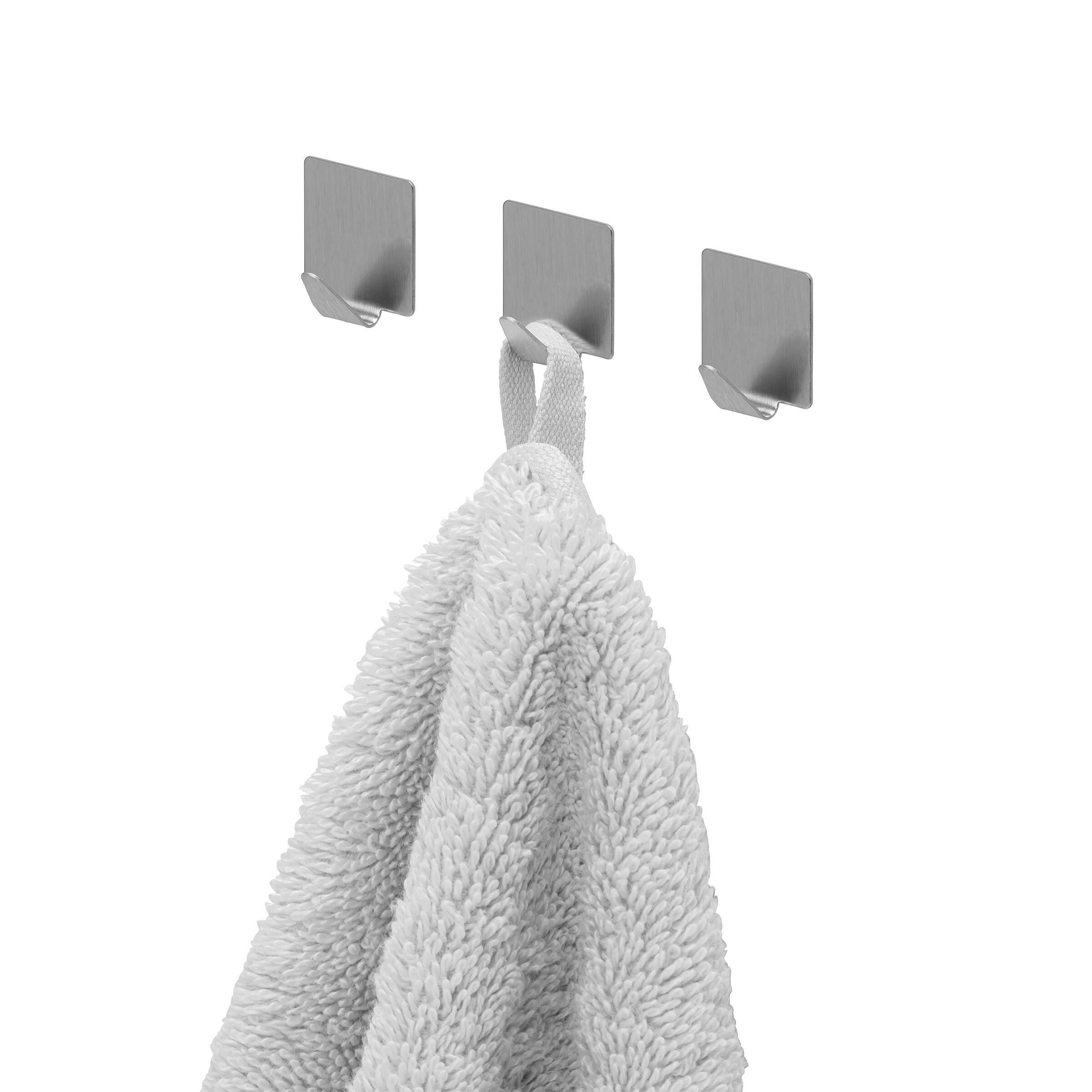 Tiger Handdoekhaak Baseline Klein RVS Geborsteld 3 stuks